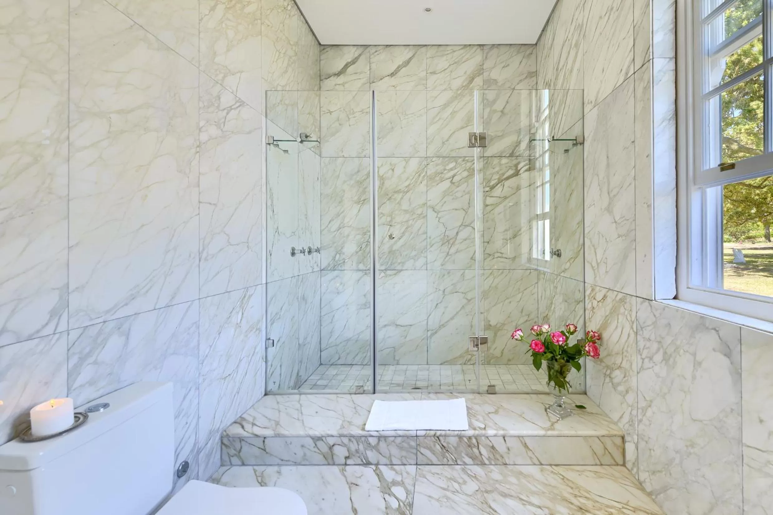 Shower in Adara Palmiet Valley Luxurious Boutique Farm Hotel