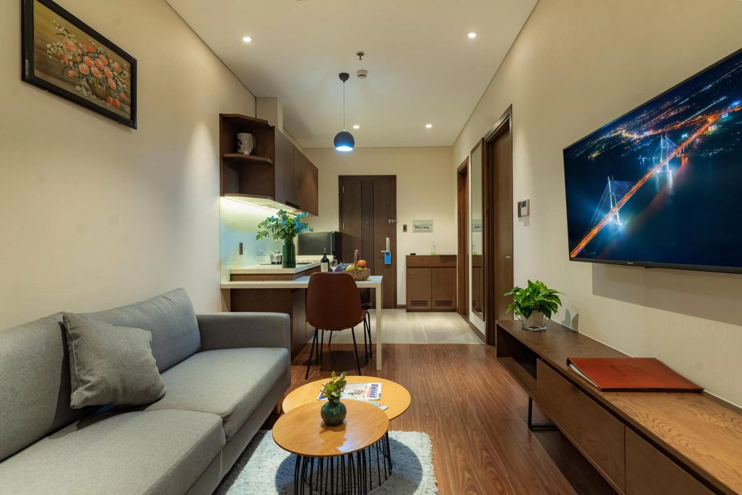 Living room in DHTS Business Hotel & Apartment