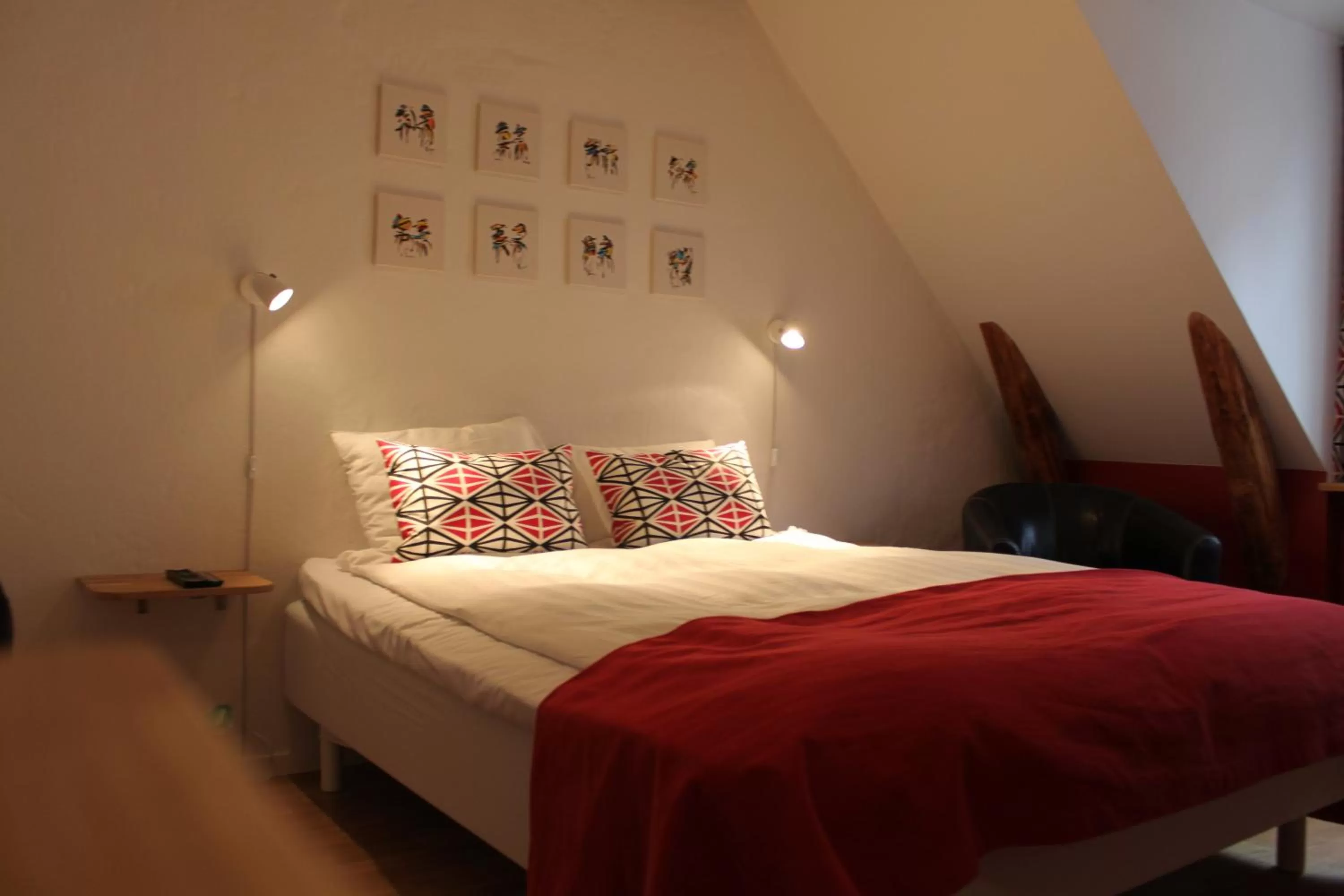 Bed in Magles Smiley Inn