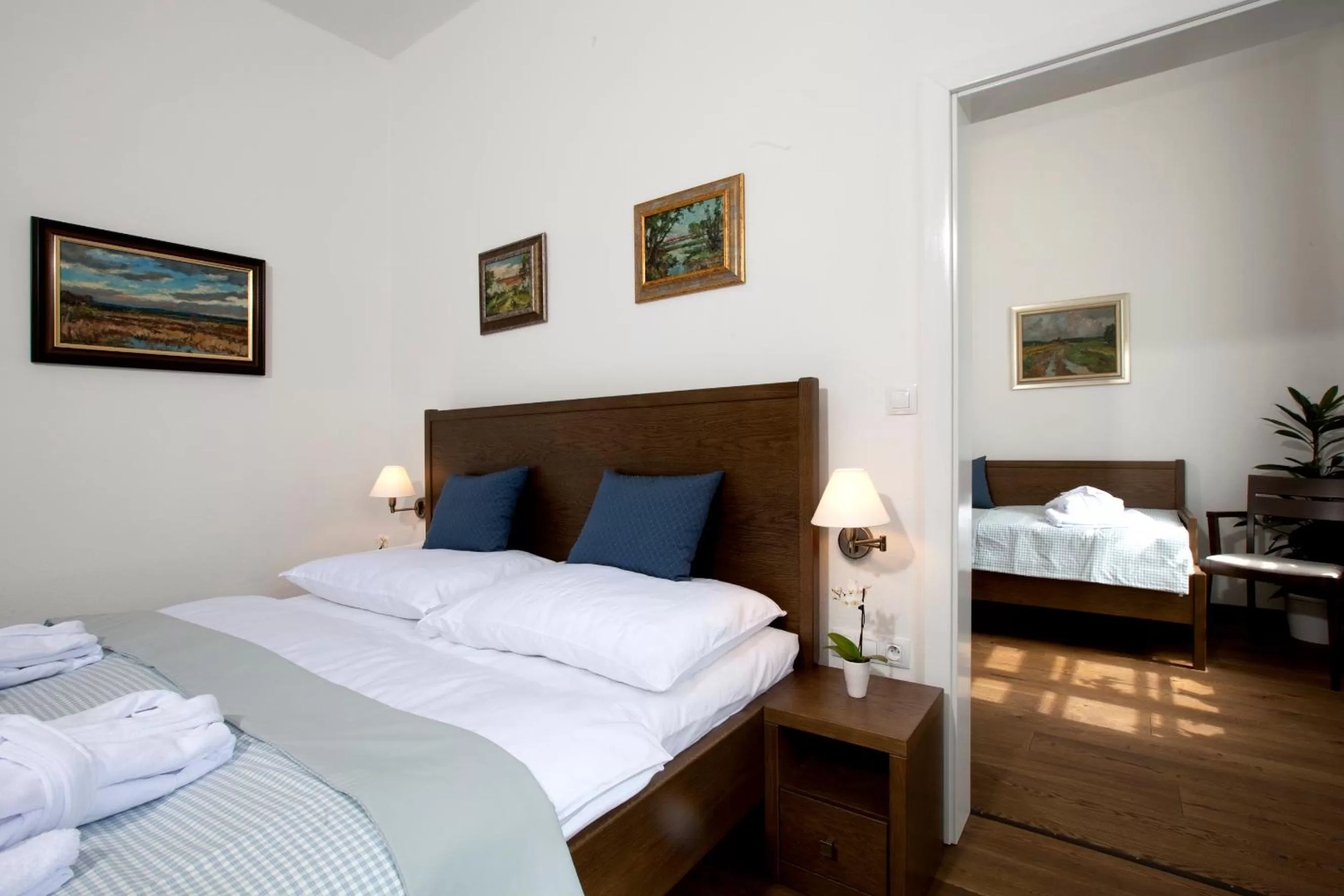 Bedroom, Bed in Apartmány Šupina