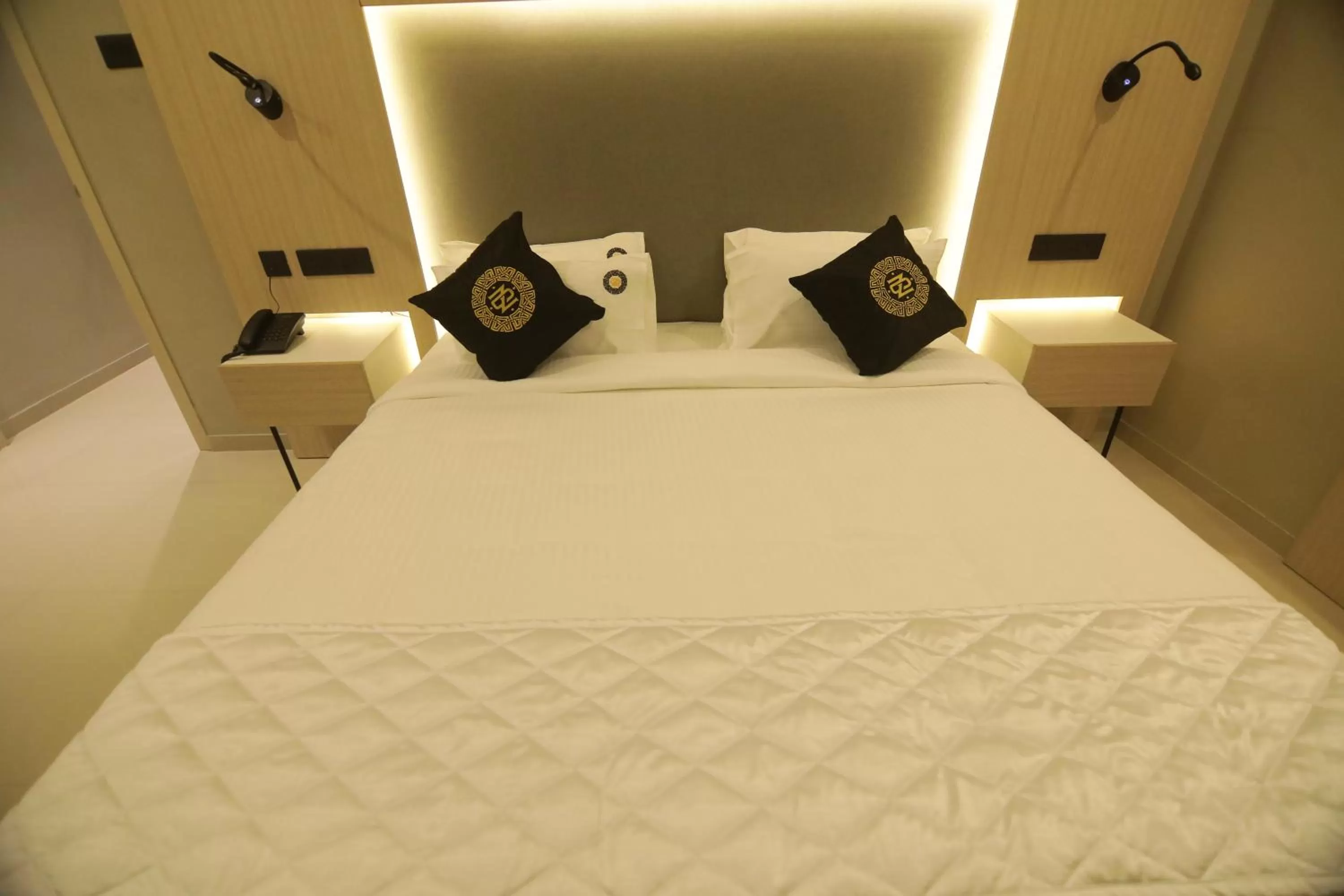 Bed in Noor jehan's Grand Noor