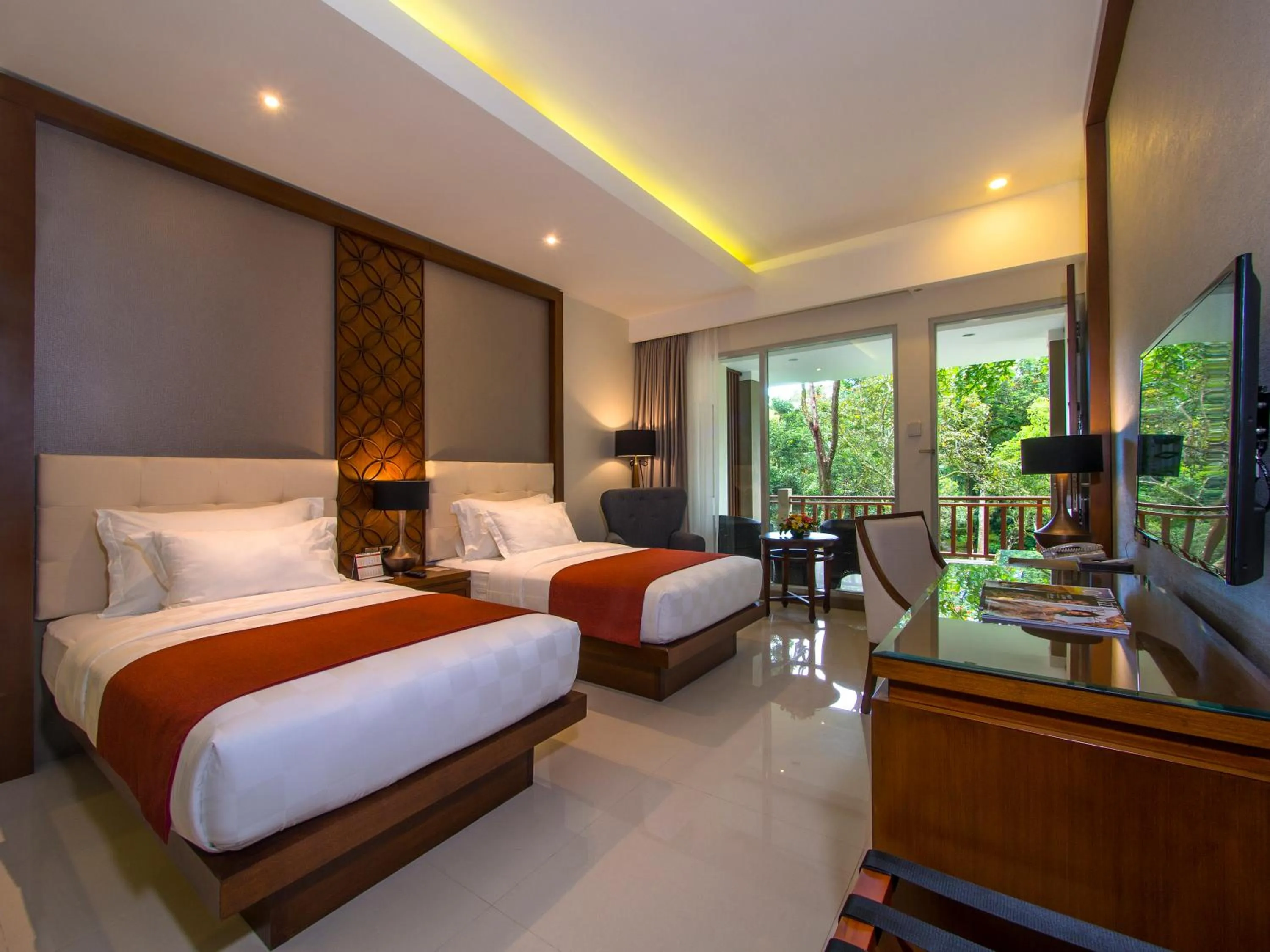 Photo of the whole room, Bed in Puri Asri Hotel & Resort