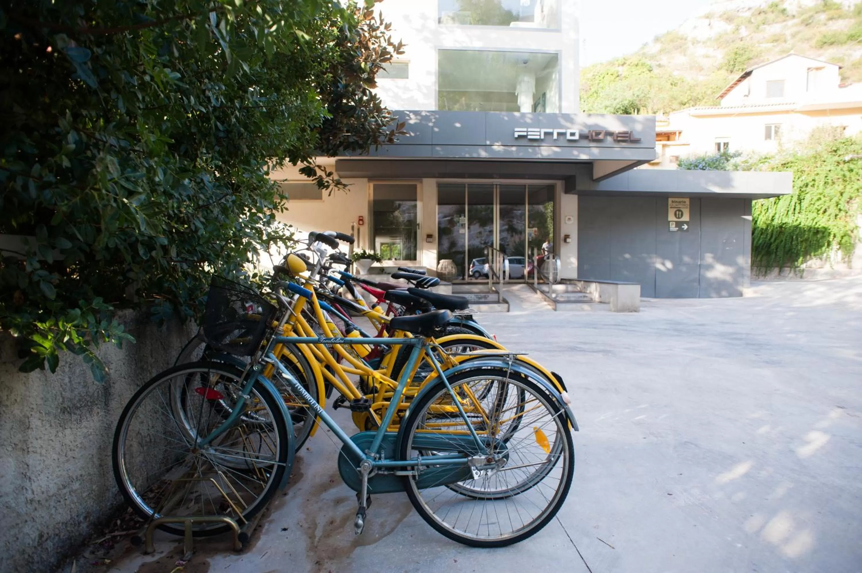 Facade/entrance in FerroHotel
