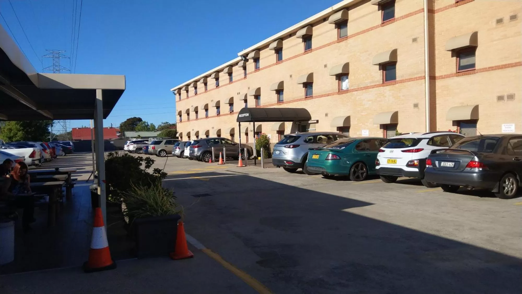 BBQ facilities in Arena Hotel (formerly Sleep Express Motel)