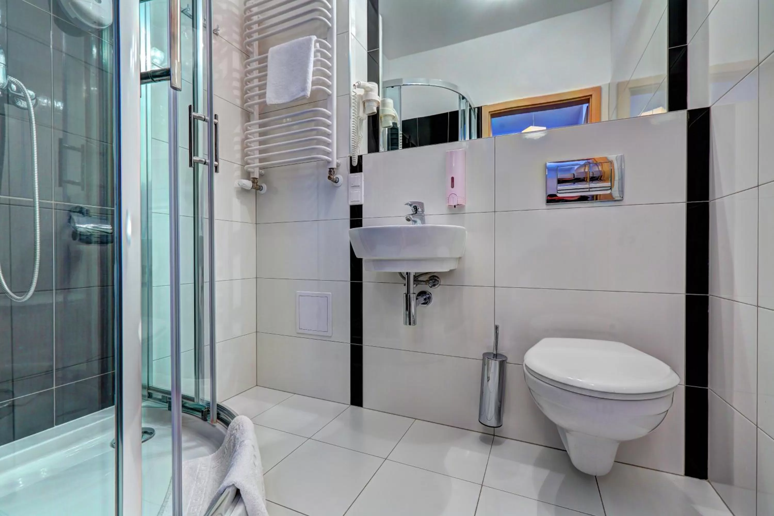 Bathroom in Arche Hotel Siedlce