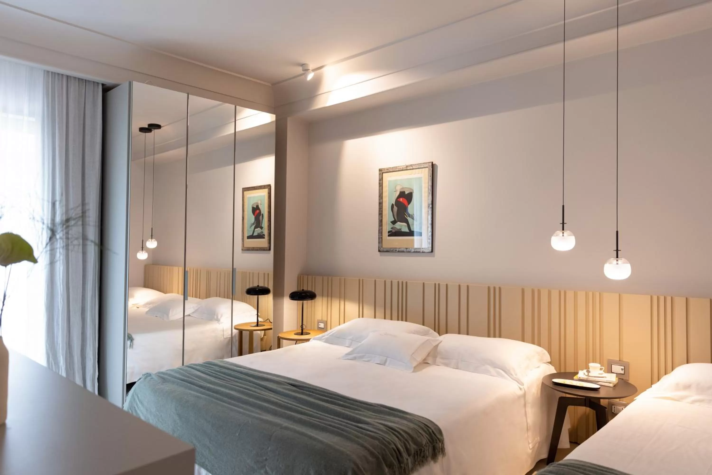 Bed in Taodomus Boutique Hotel