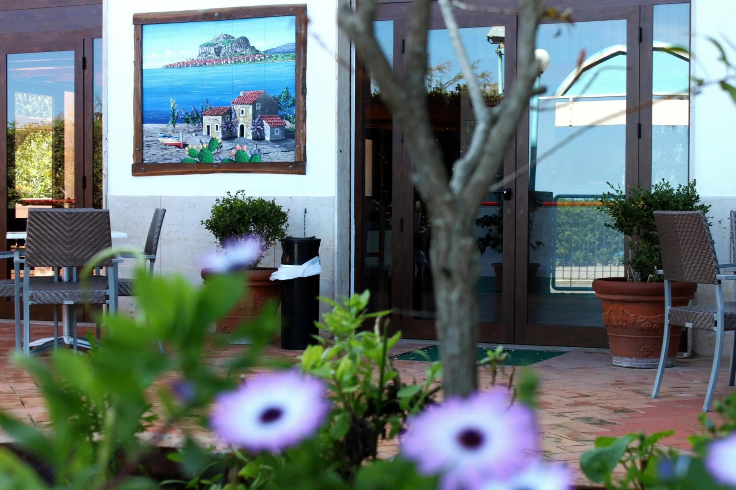 Garden in Hotel Tourist