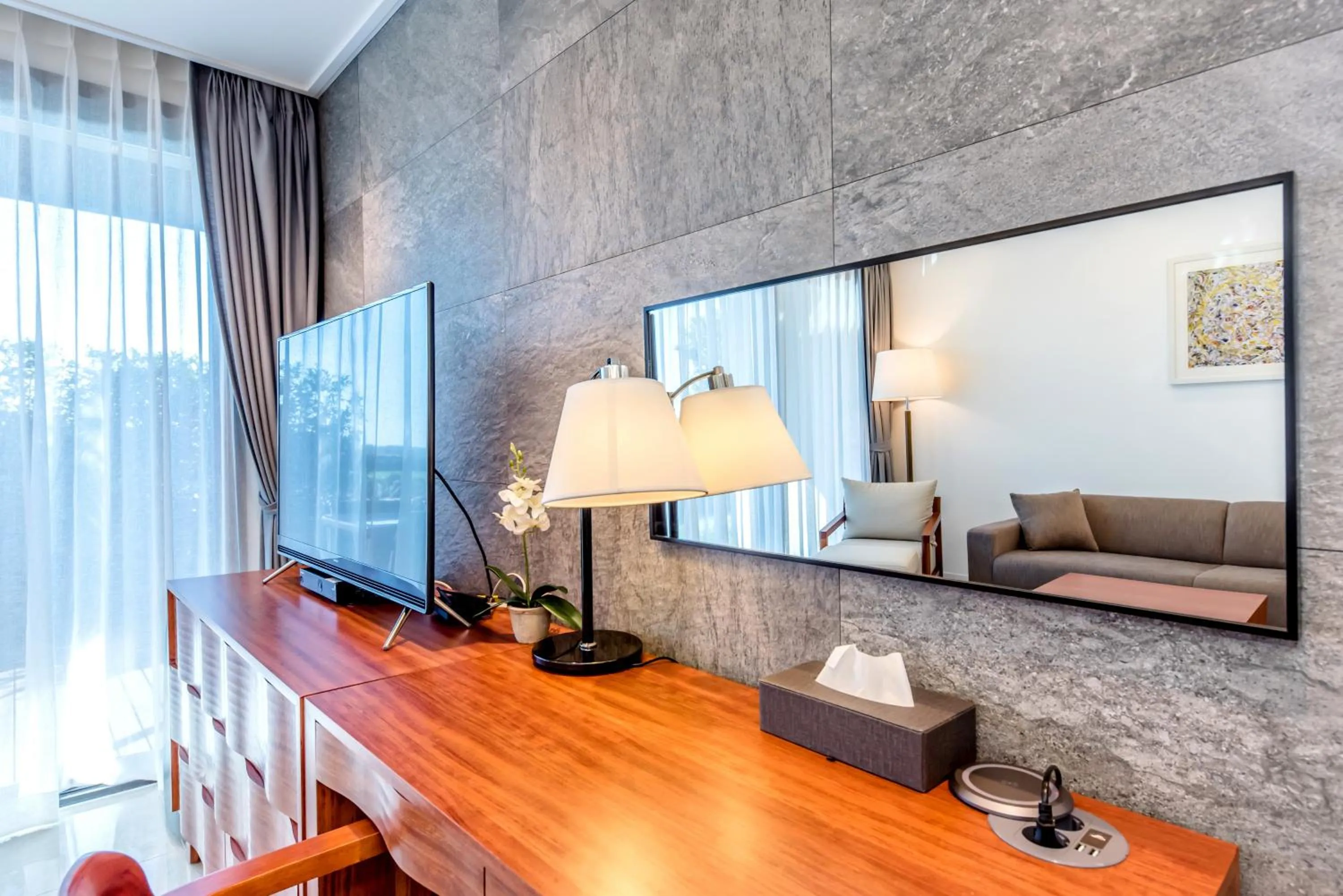 Living room in Arts Spa&Poolvilla