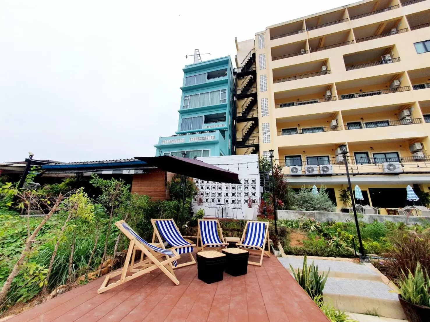 Garden in USABAI Riverside Boutique Hotel