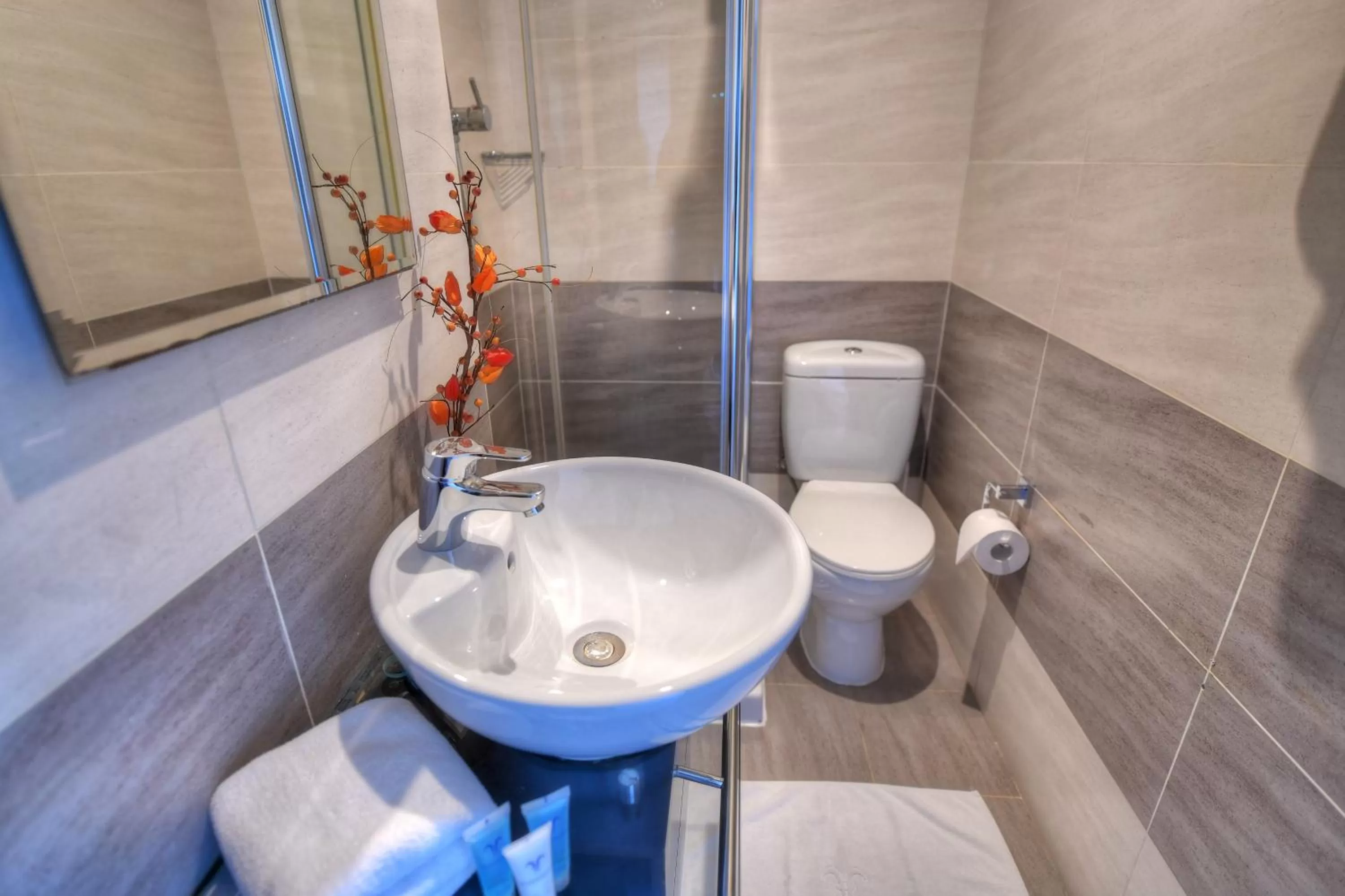 Toilet in St. Julian's Bay Hotel