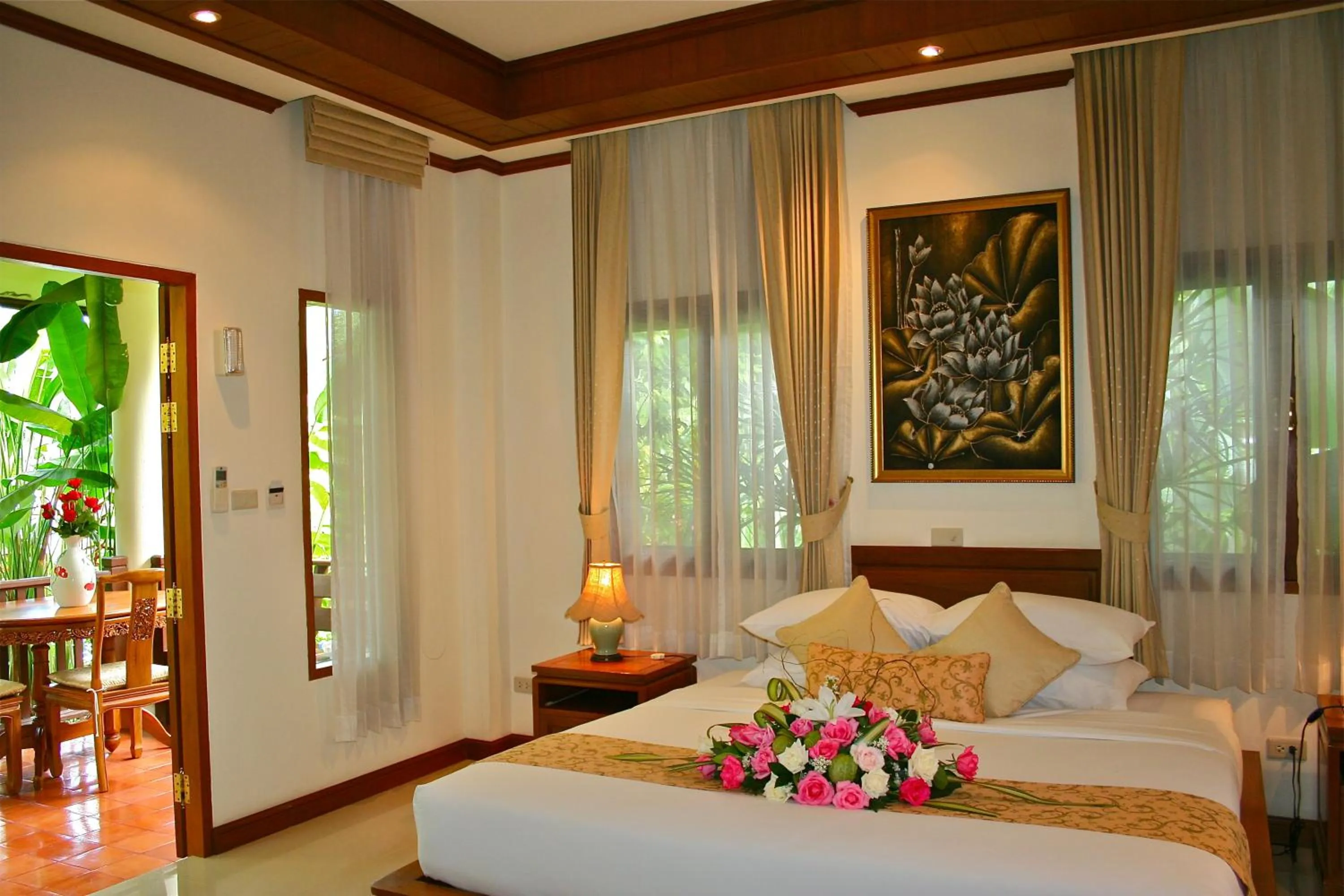 Bed in Oriental Siam Resort - SHA Extra Plus Certified
