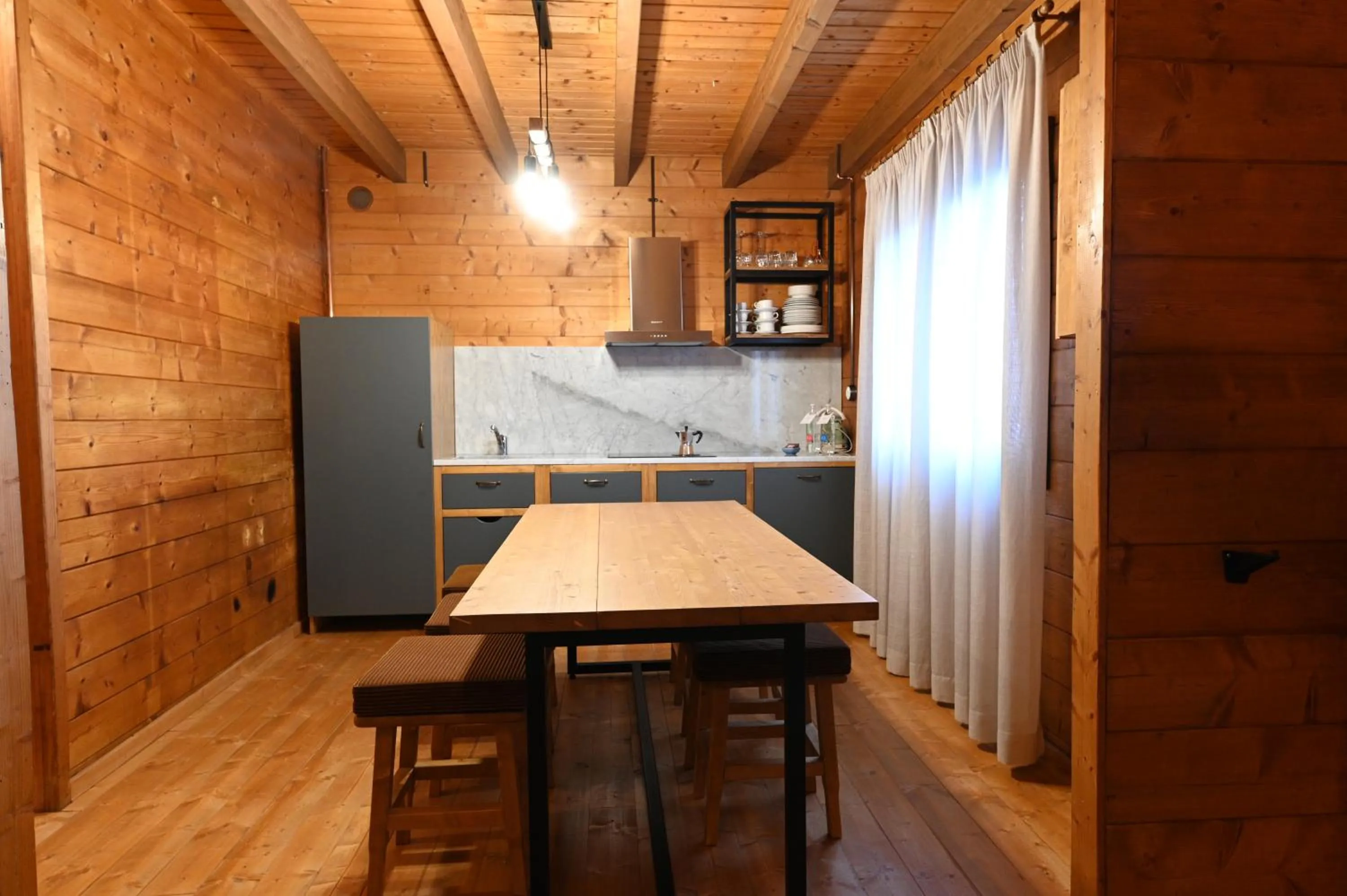 kitchen in Il Ciocco Hotels