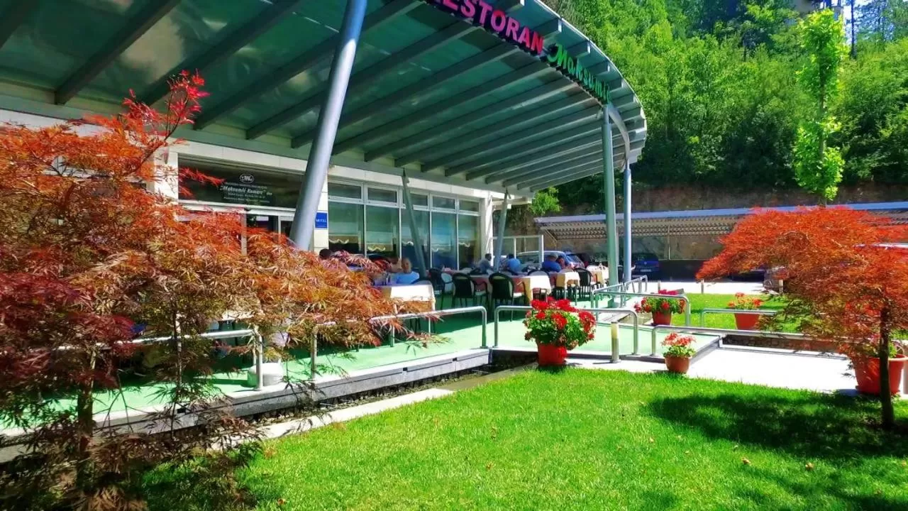 Patio in Motel Maksumić