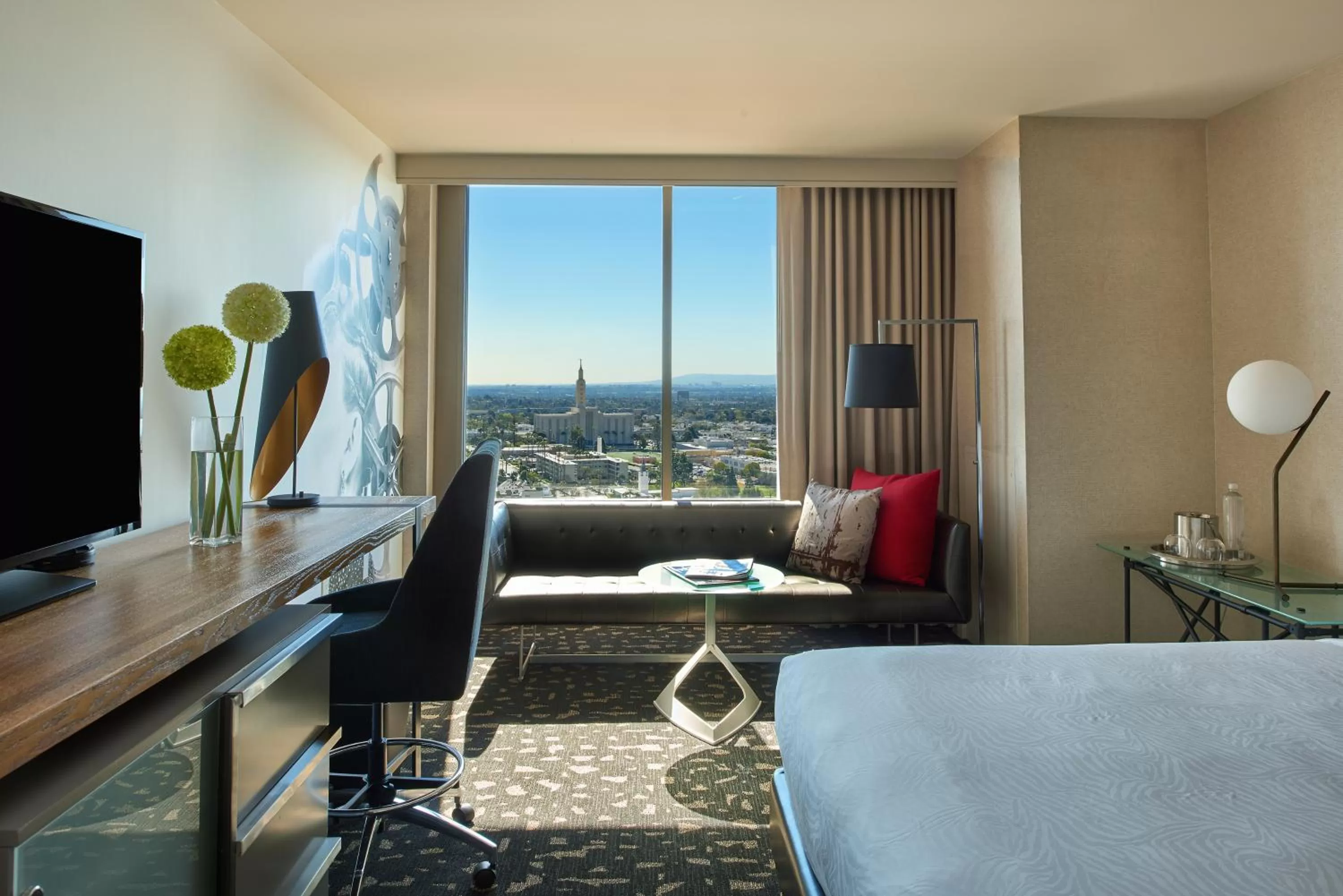 View (from property/room), Bed in Kimpton Hotel Palomar Los Angeles Beverly Hills by IHG