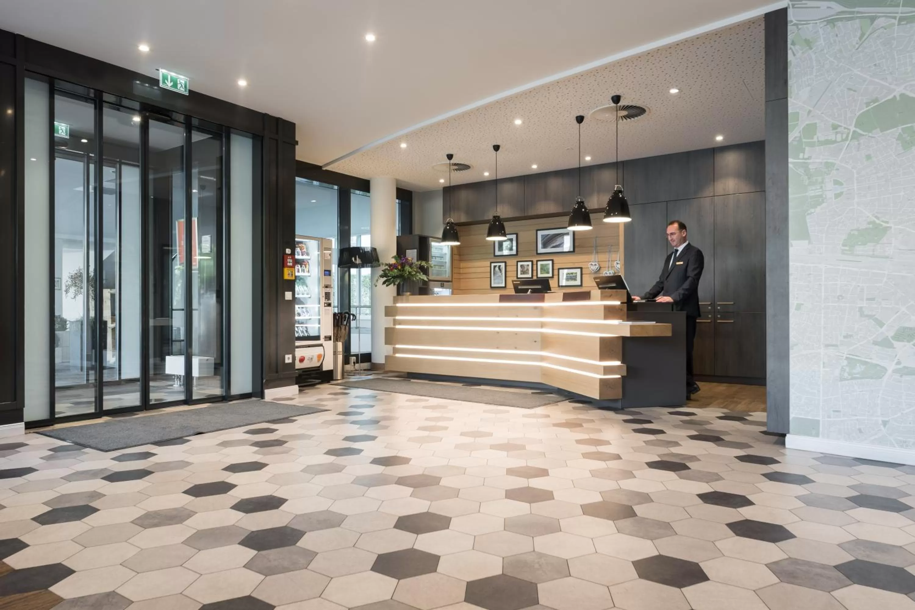 Lobby or reception in Citadines Arnulfpark Munich