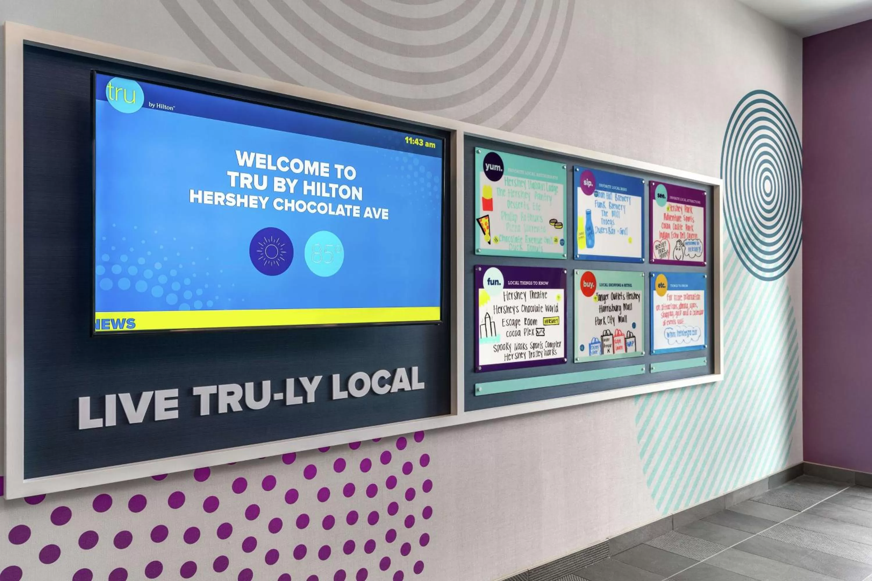 Lobby or reception in Tru By Hilton Hershey Chocolate Avenue