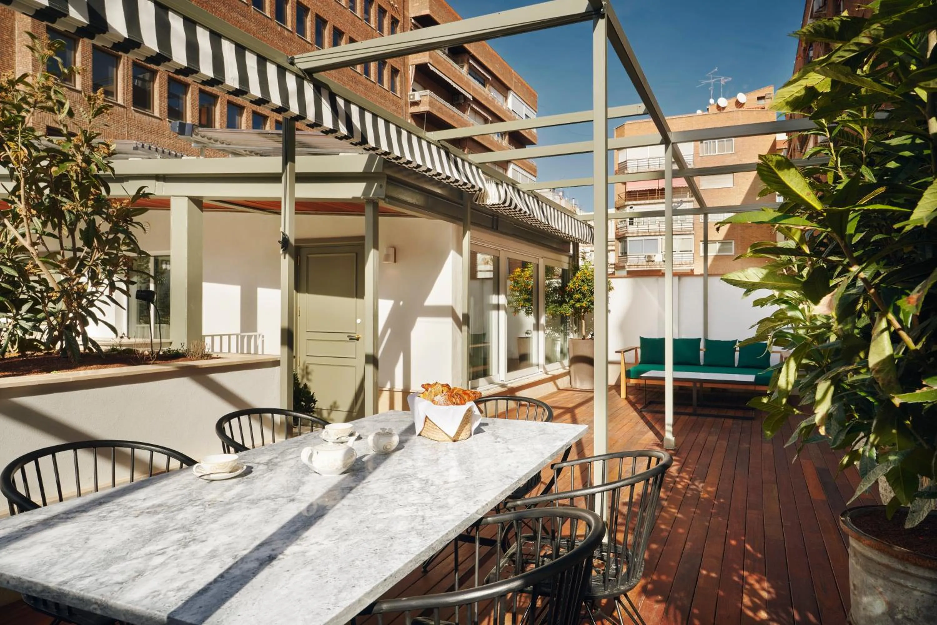 Patio in BLESS Hotel Madrid - The Leading Hotels of the World