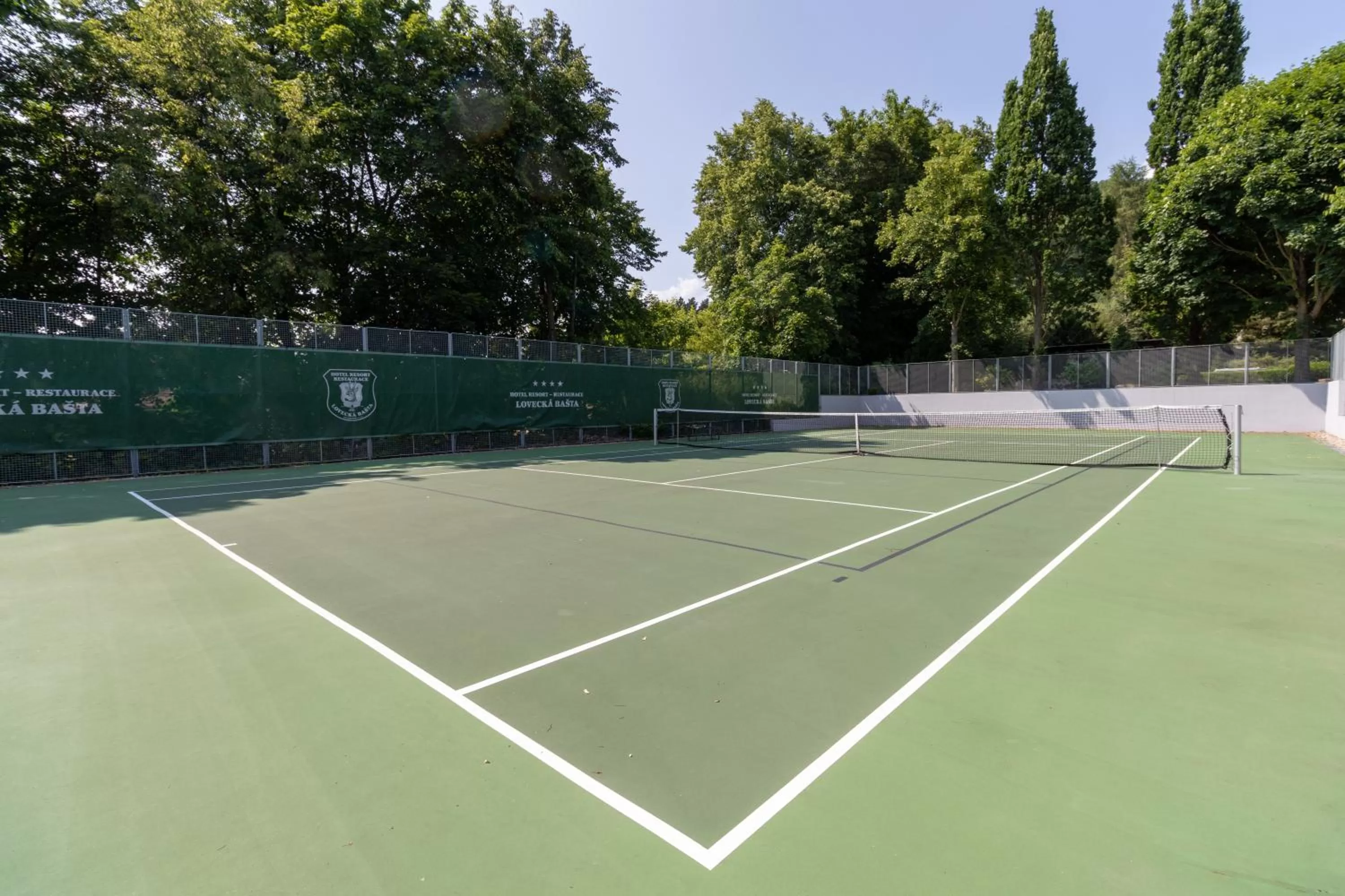 Tennis court in Hotel resort Lovecká bašta Strakonice