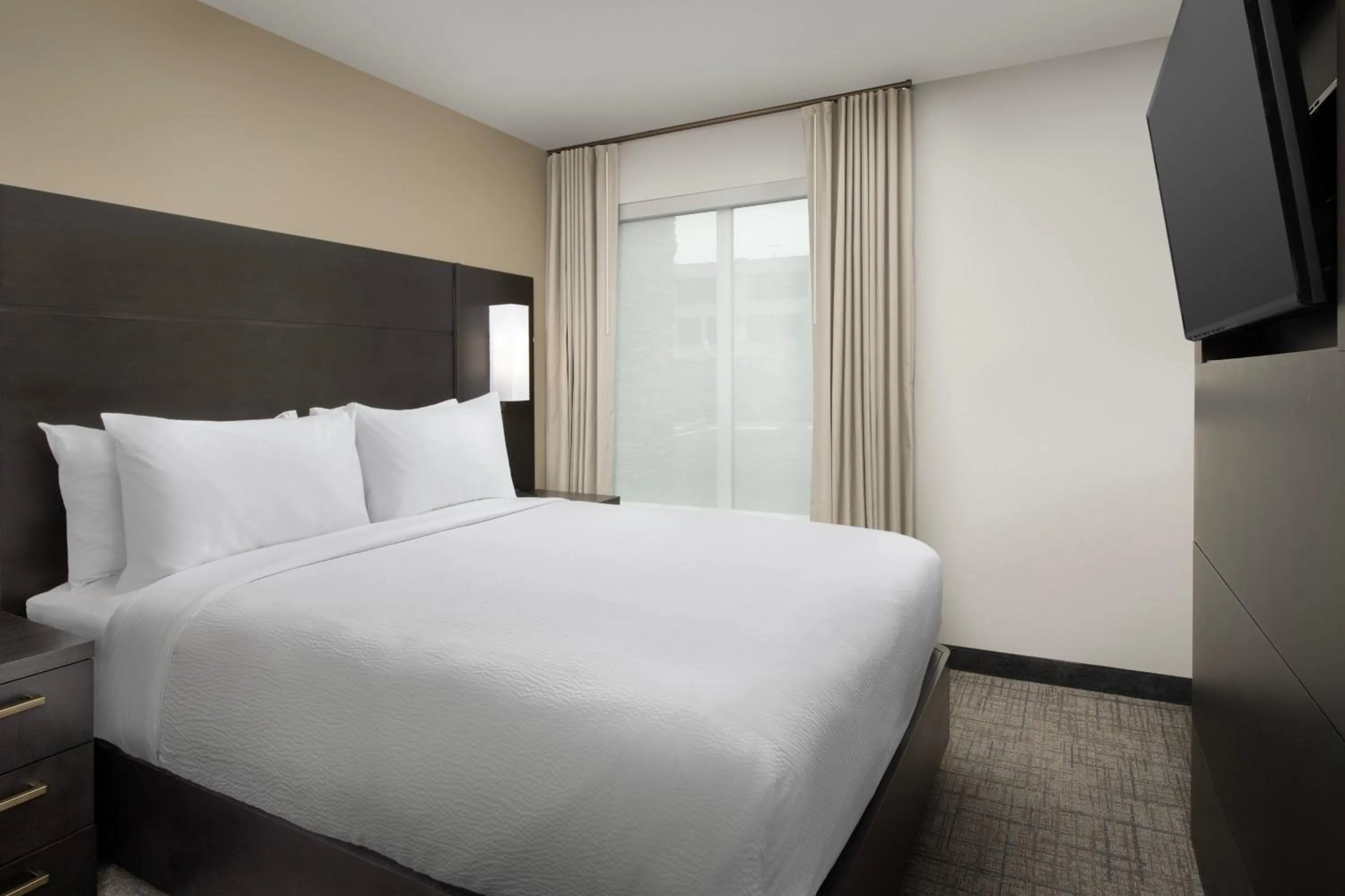 Bedroom, Bed in Residence Inn by Marriott Portland Clackamas