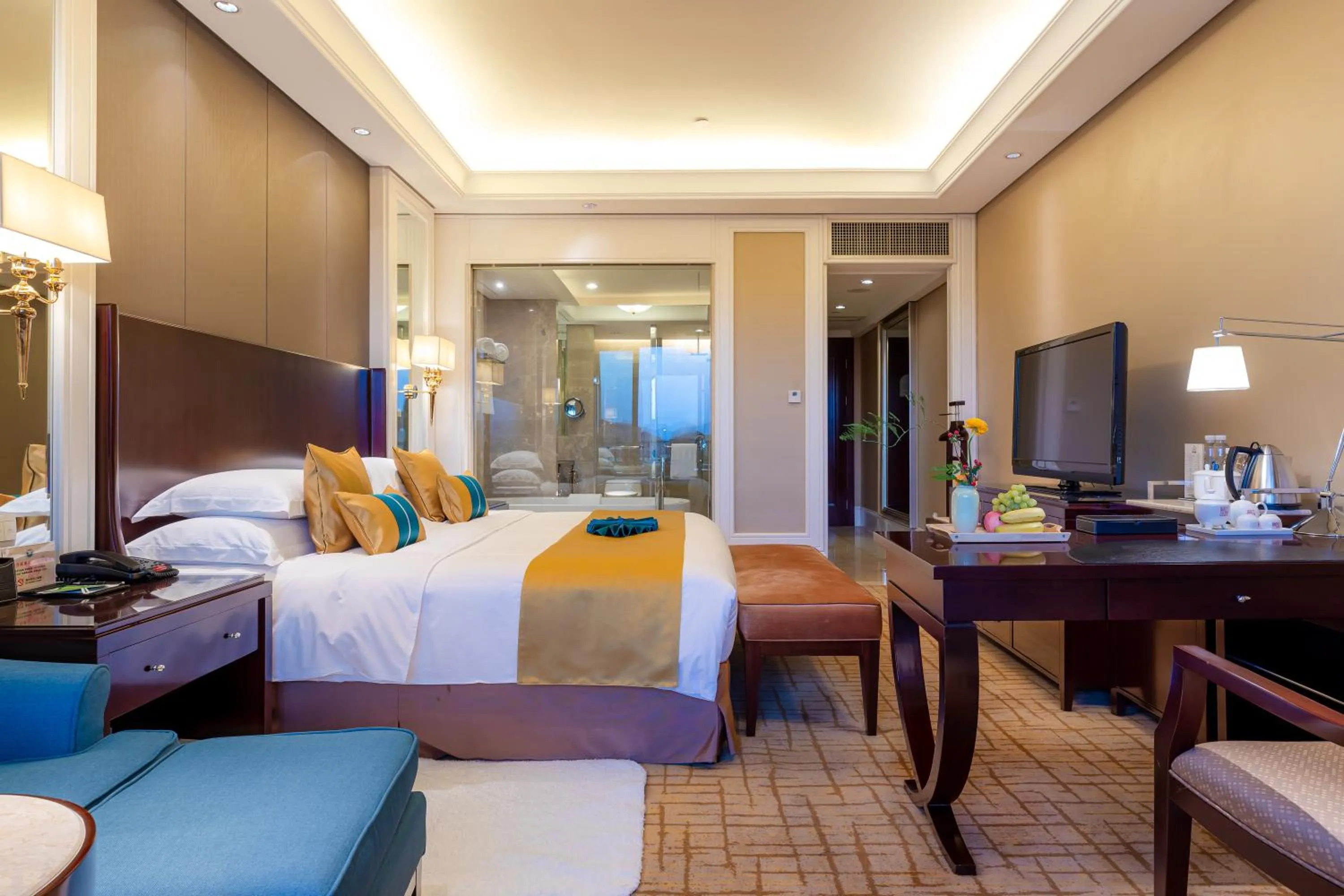 Bedroom, Bed in Your World International Conference Centre Hotel