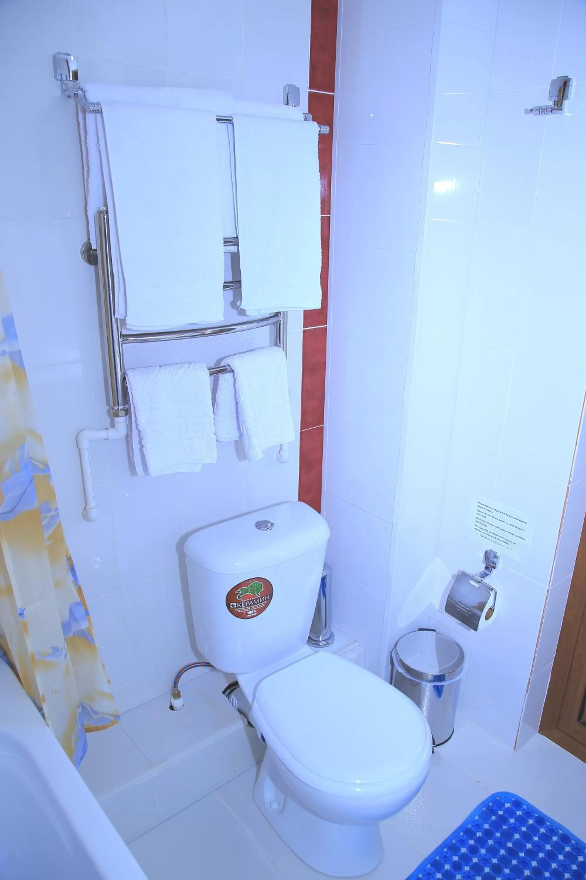 Toilet in Hotel Euro Asia Khiva in Ichan Qala