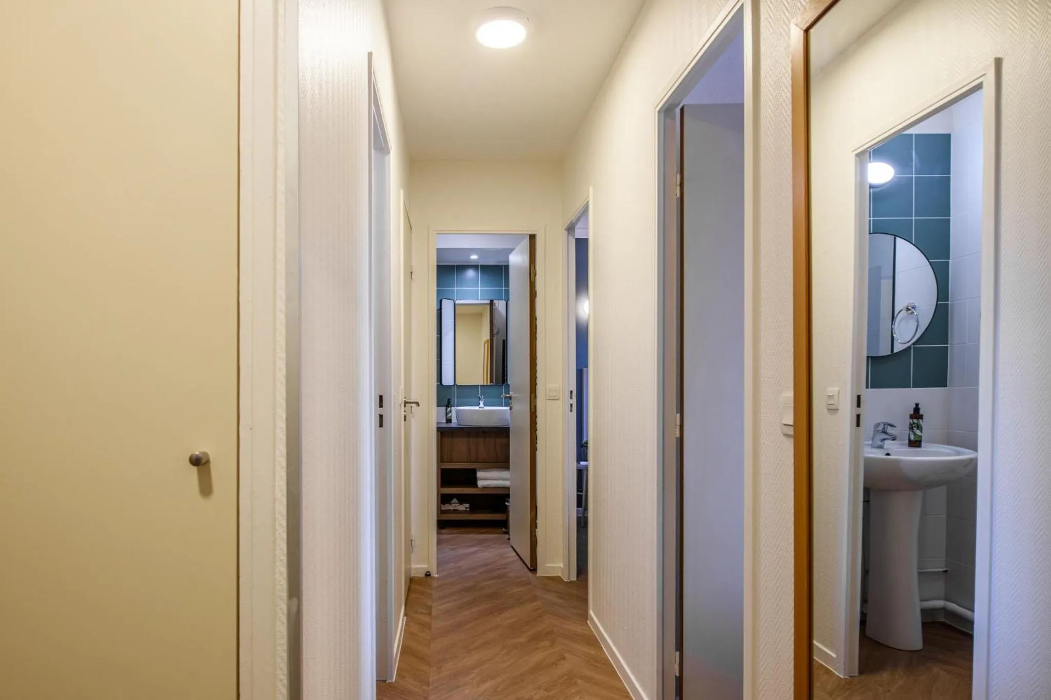 View (from property/room) in Aparthotel Adagio Paris Buttes Chaumont