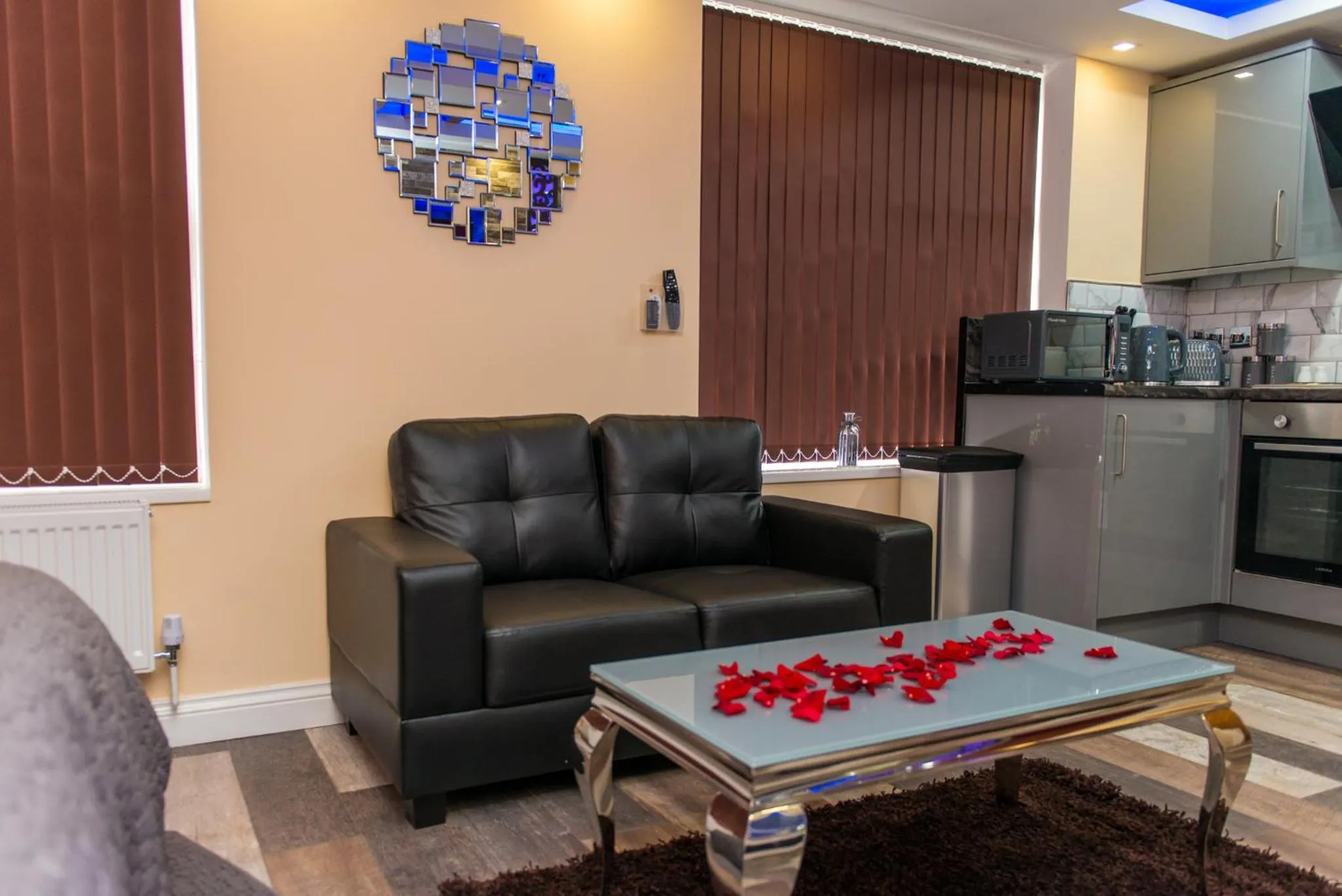 Living room in Sawrey Serviced Apartments