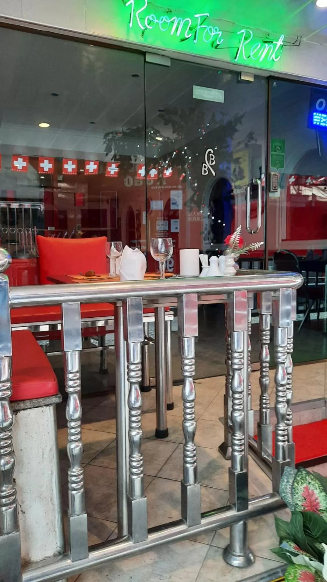 Facade/entrance in Swiss Food Restaurant and room for rent
