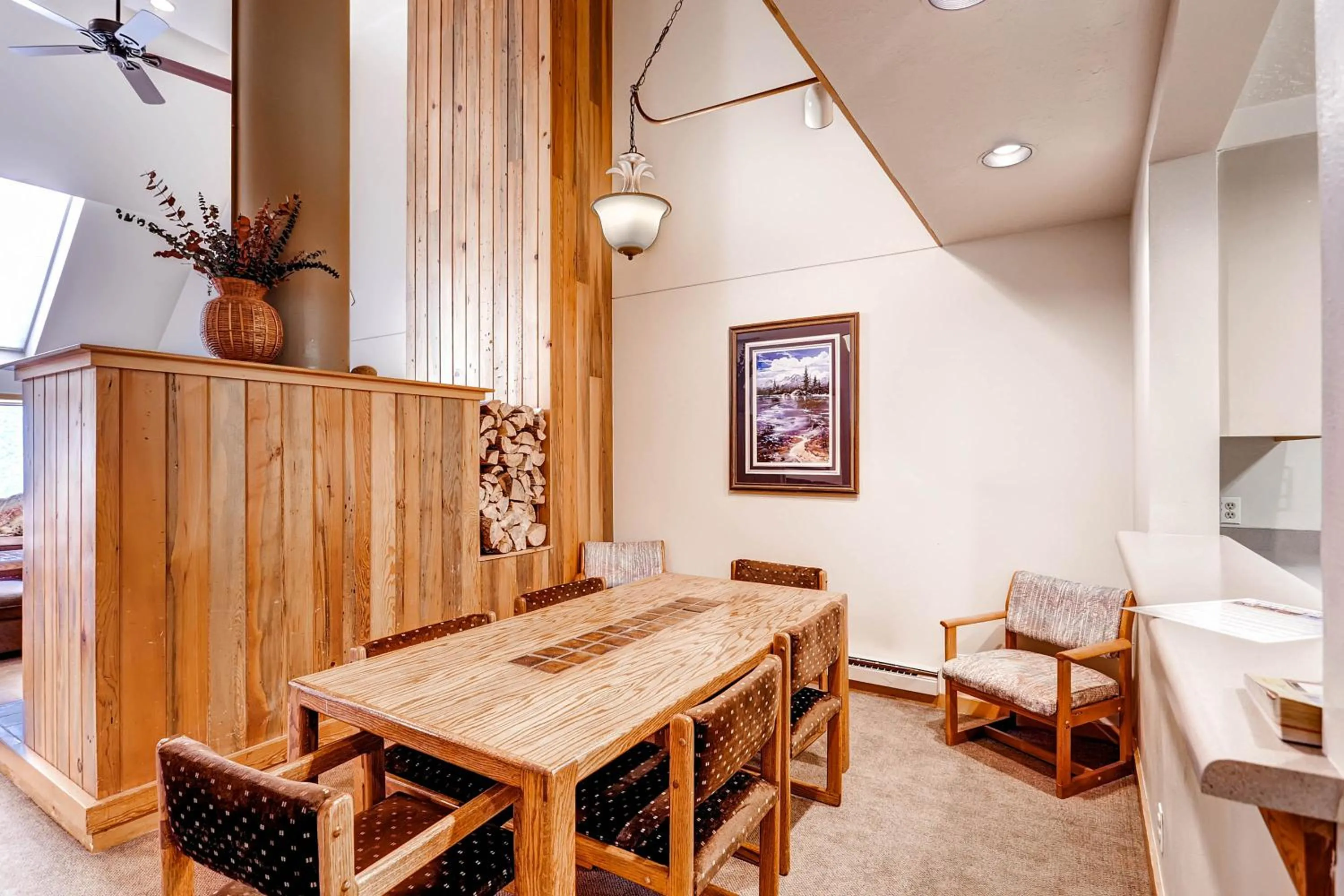 Decorative detail in Evergreen Condominiums by Keystone Resort