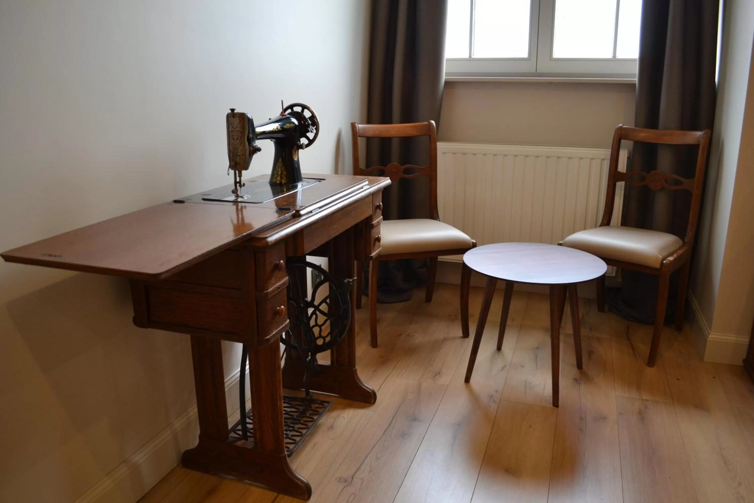 Decorative detail, Seating Area in B&B Allegambe's Goed