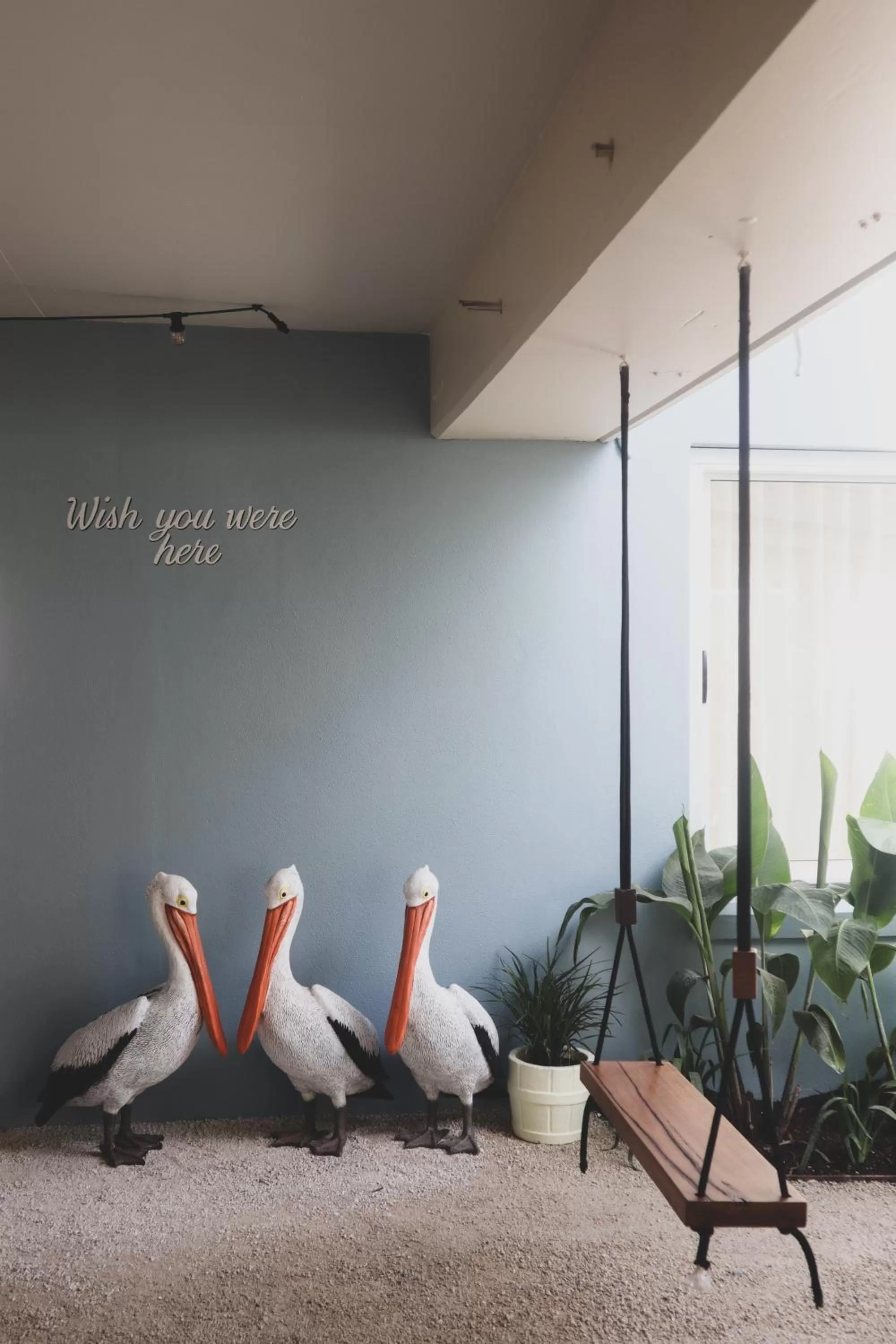 Property building in The Blue Water Motel