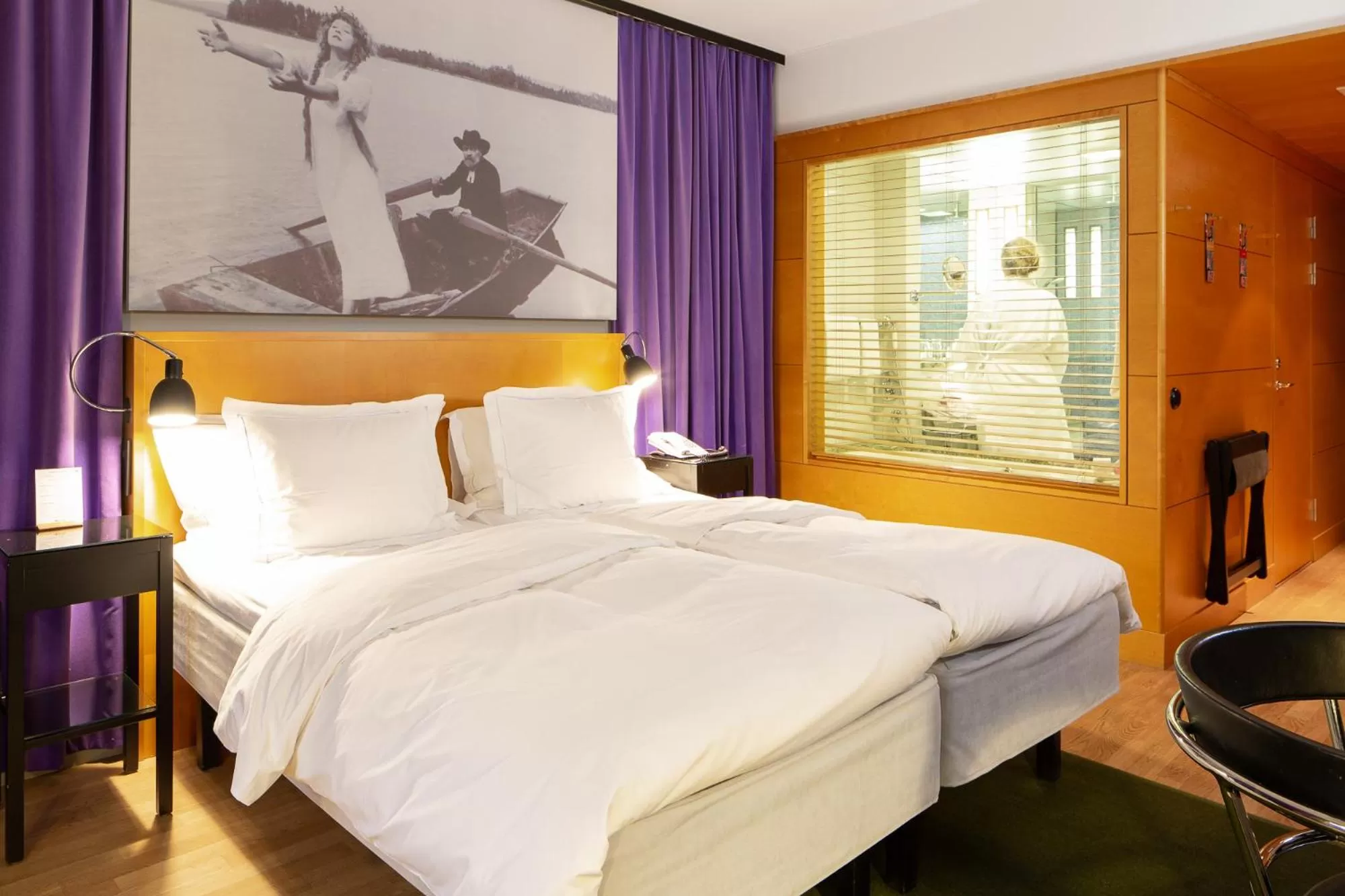 People, Bed in Hotel Rival