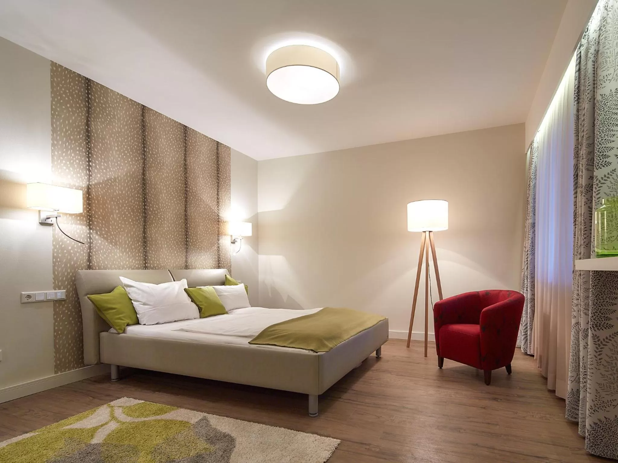 Photo of the whole room, Bed in Rodelhaus