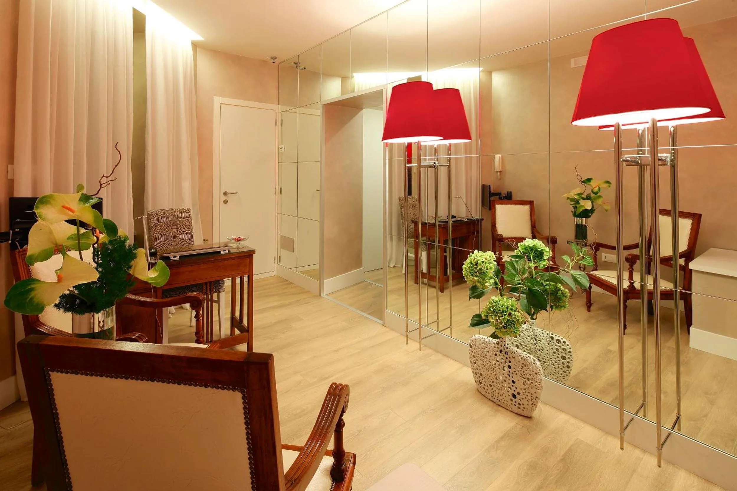 Lobby or reception in Tullia&Prisca Relais