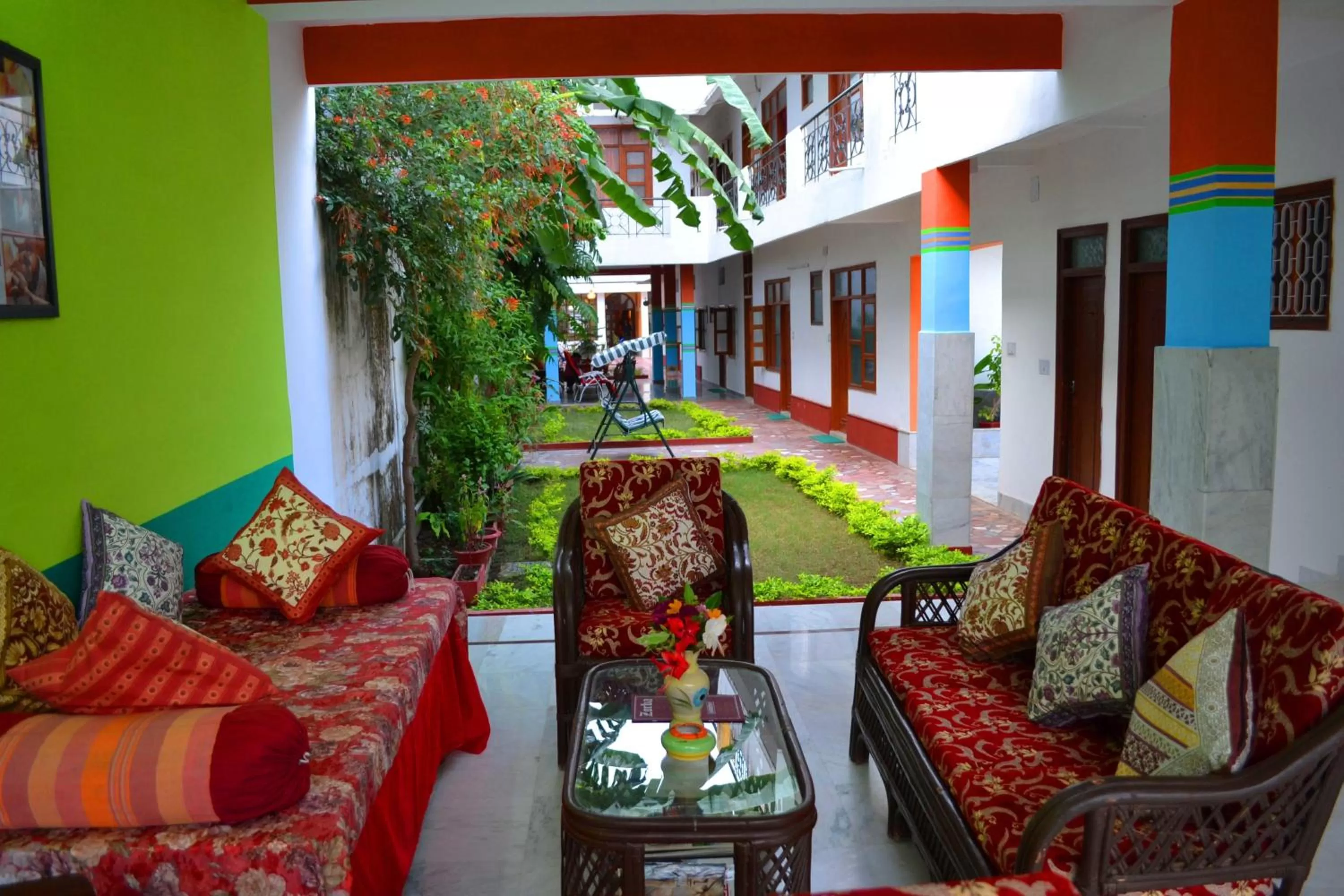 Patio in Hotel Harmony