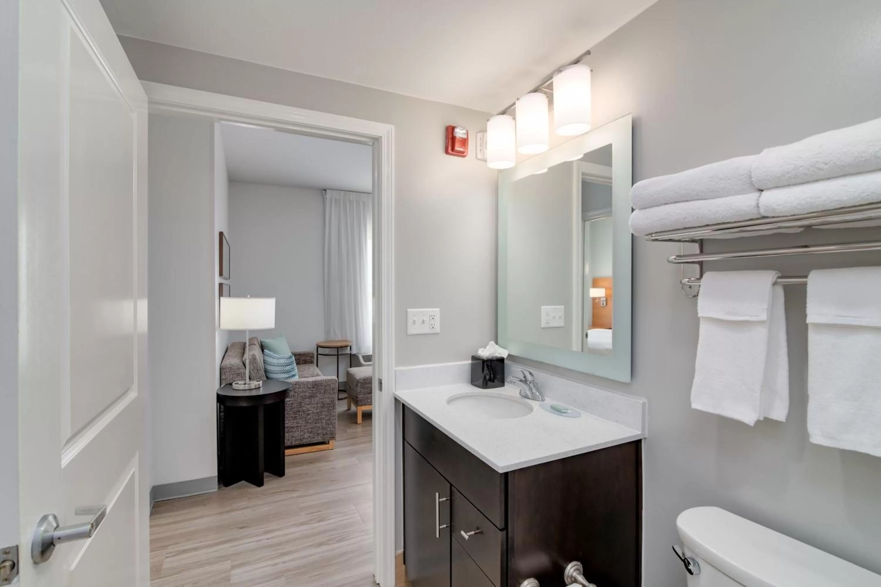 Bathroom in TownePlace Suites by Marriott Dallas McKinney