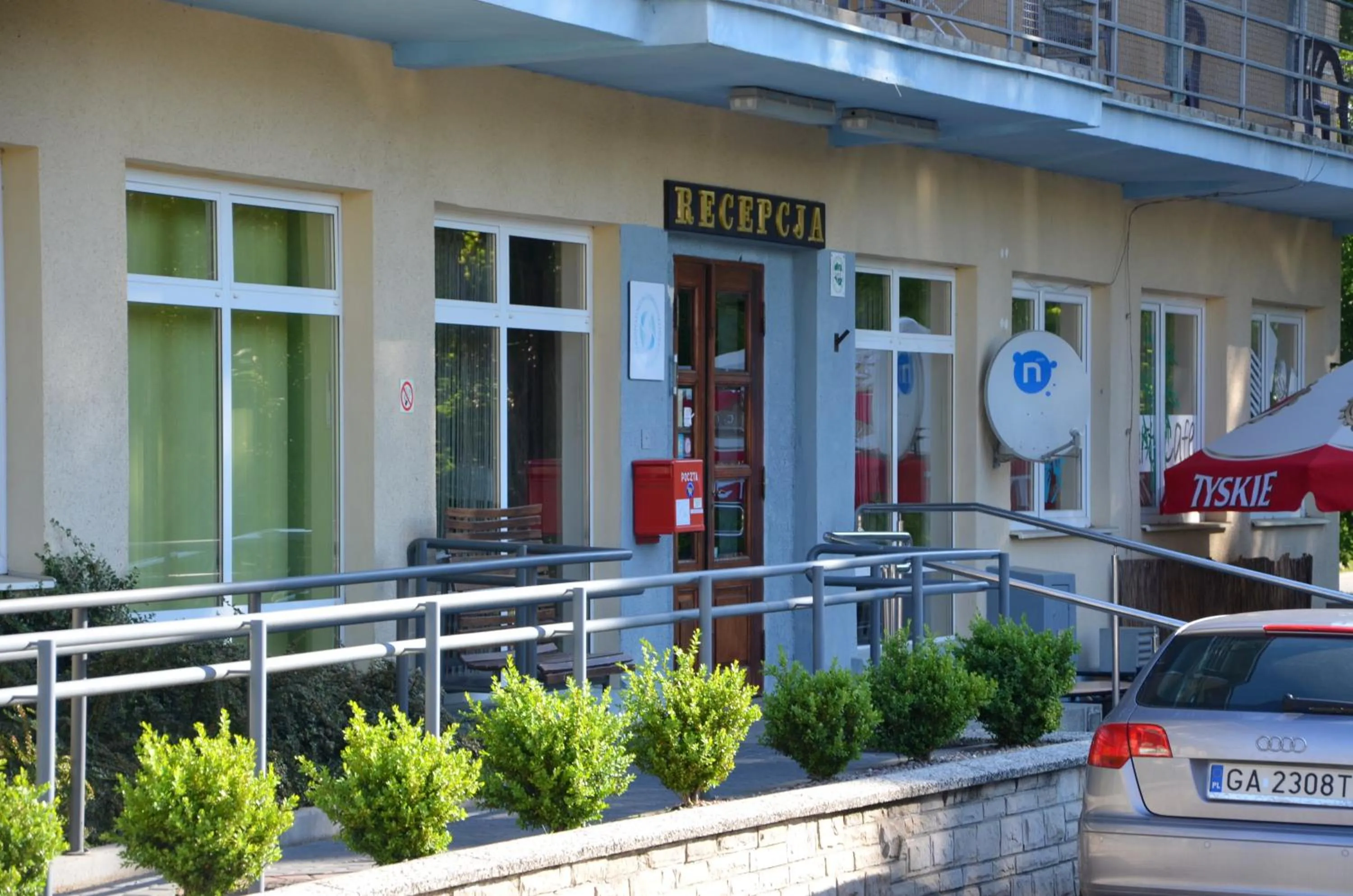 Facade/entrance in Hotel Miramar