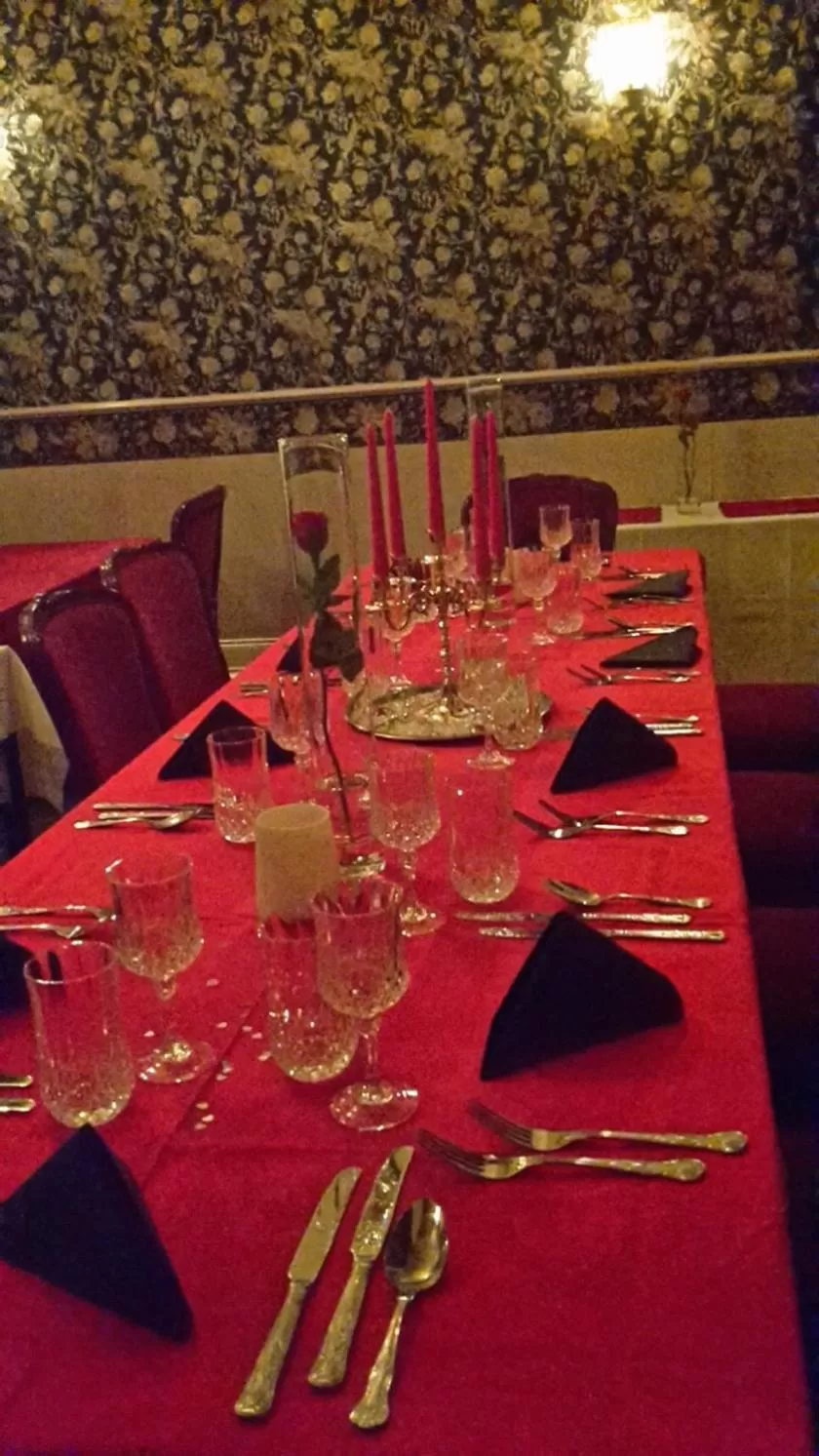 Dining area in Maryfield House Hotel