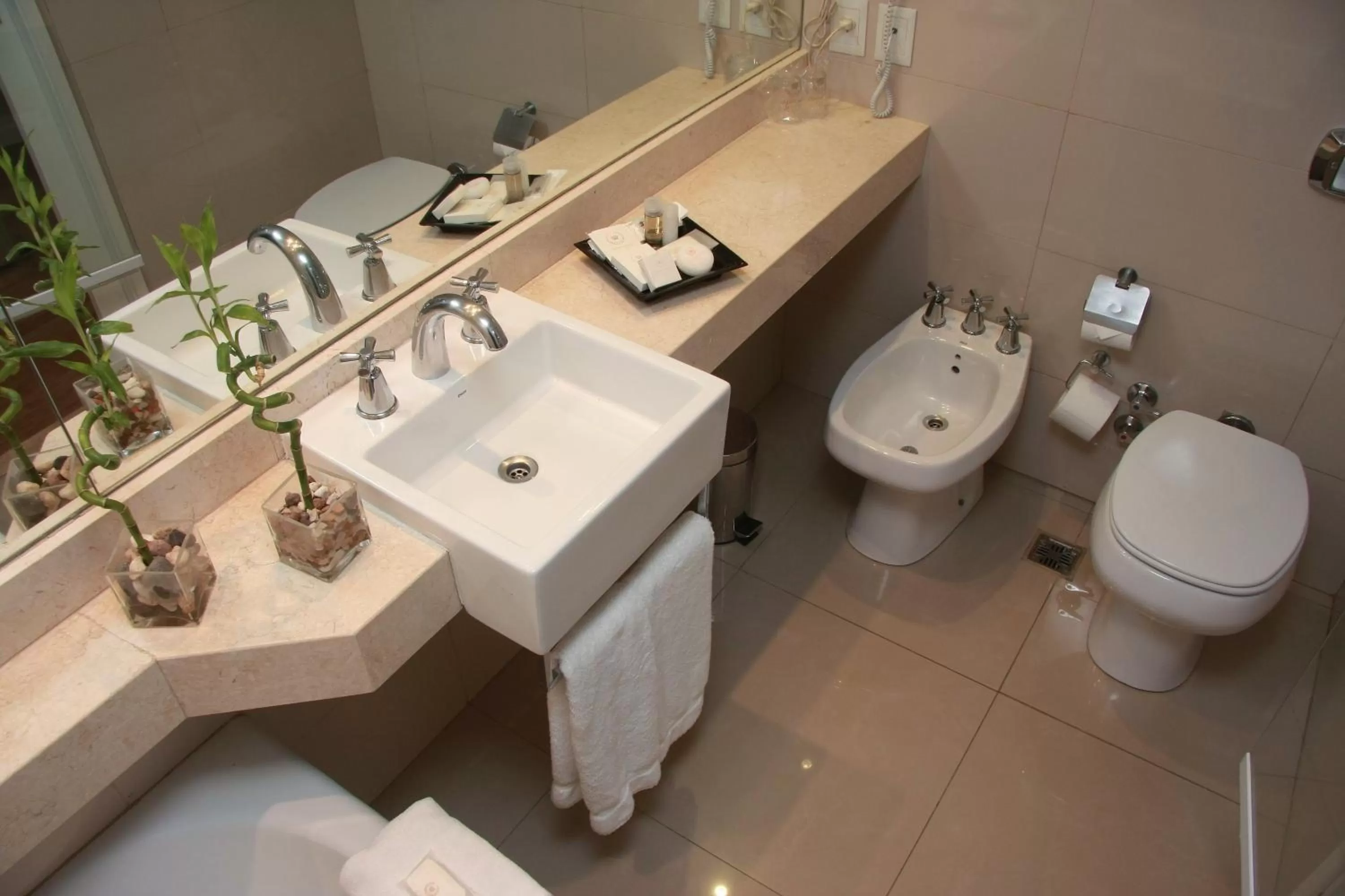 Bathroom in Grand King Hotel