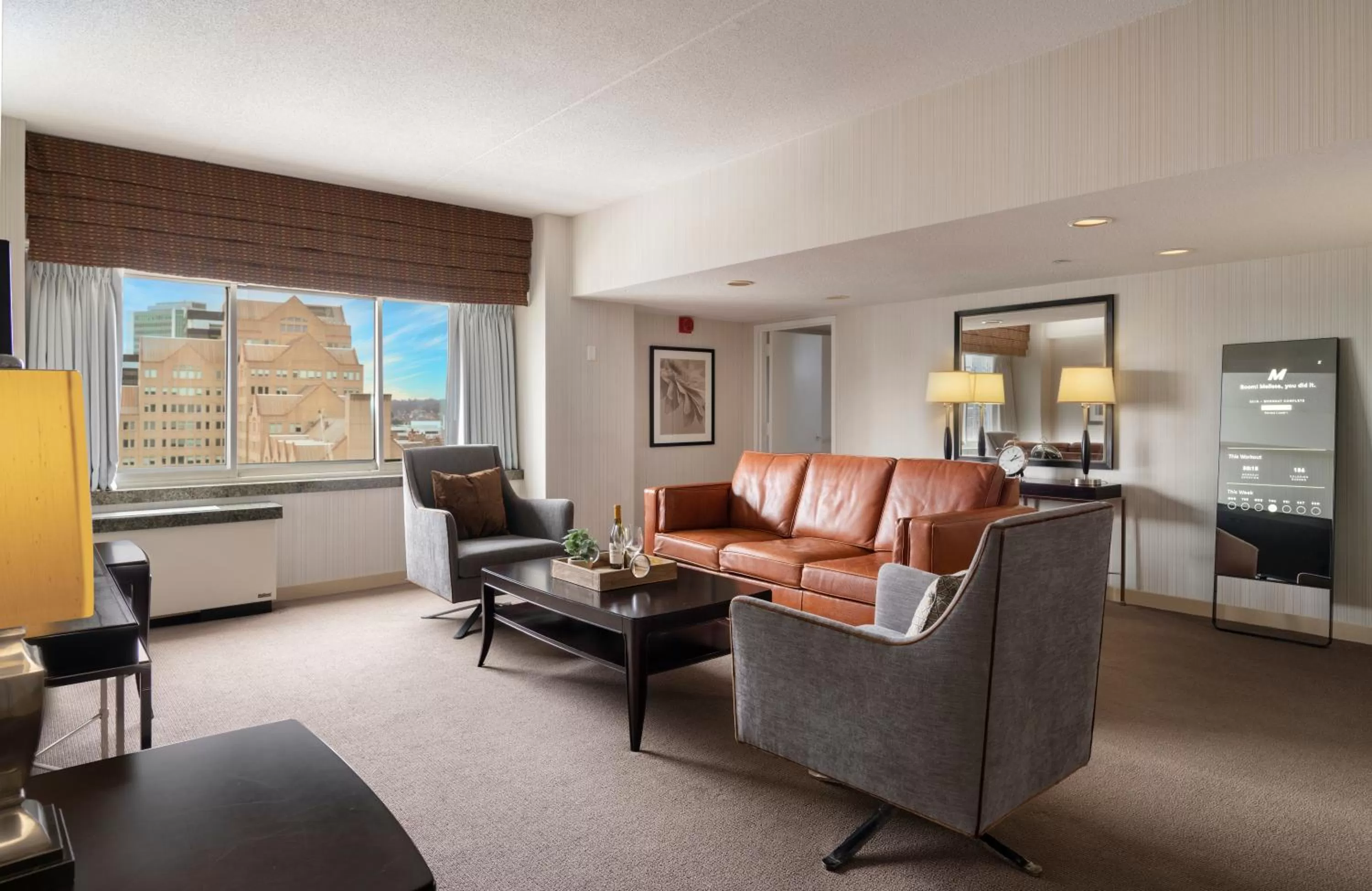 Living room in The Stamford Hotel