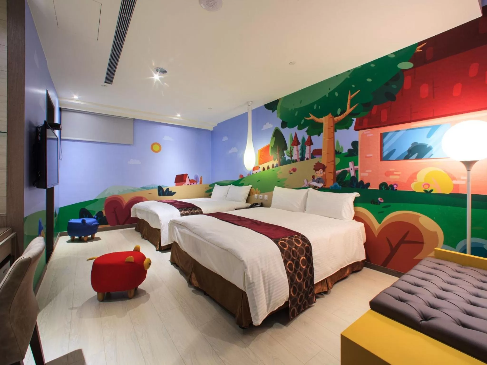 Bedroom, Bed in Stay Hotel - Taichung Zhongqing