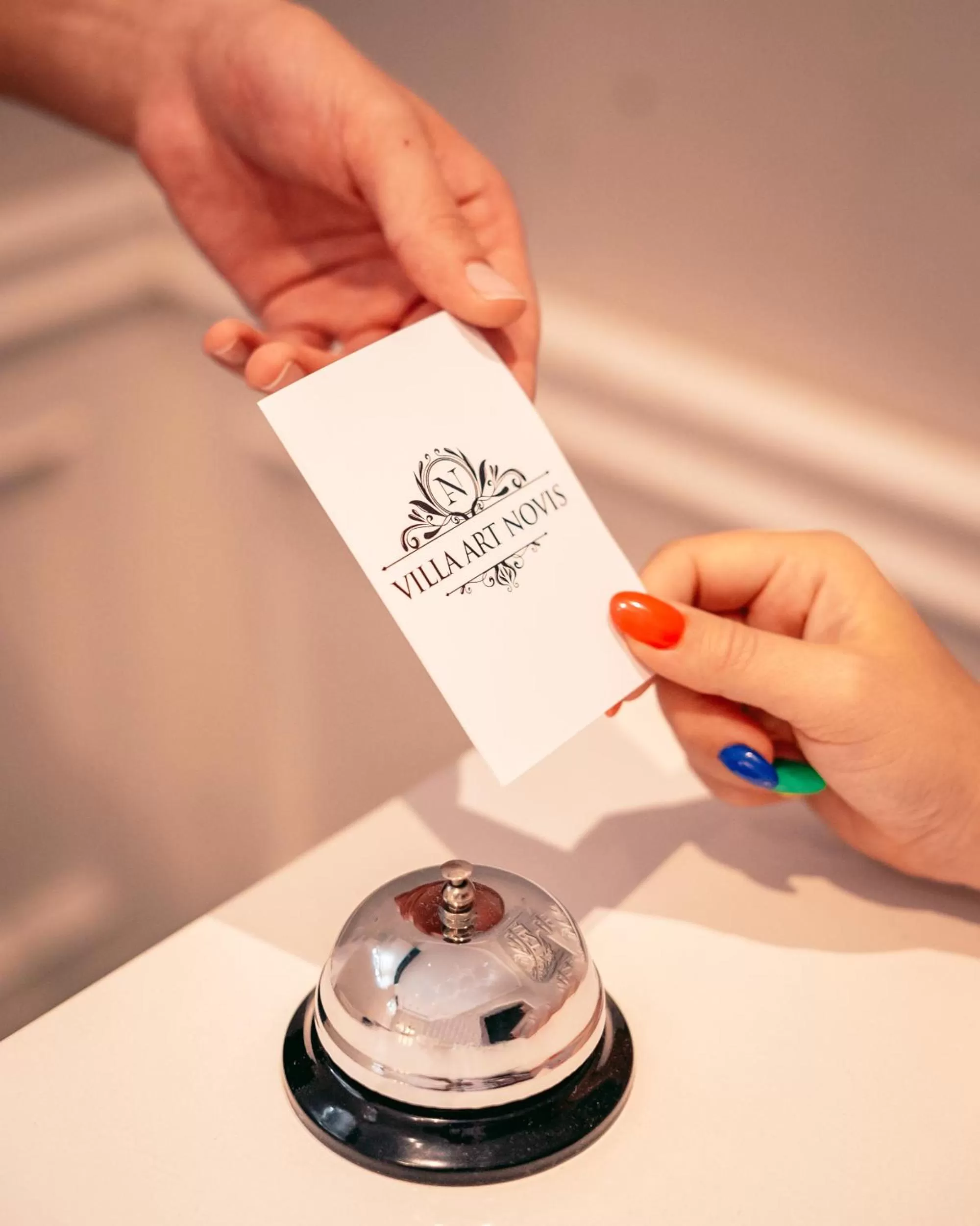 Property logo or sign in Hotel Villa Art Novis City Center