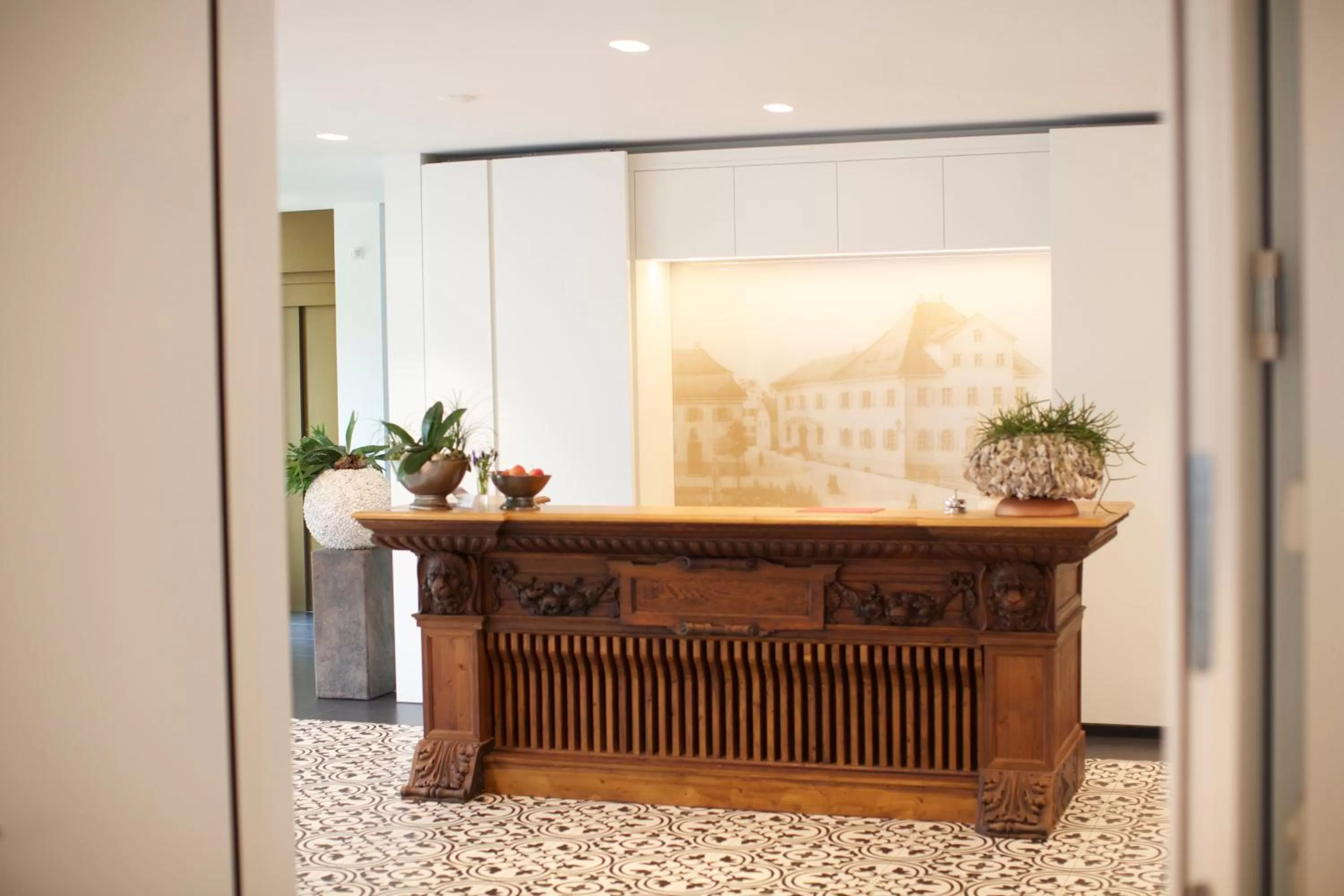 Lobby or reception in Illertisser Hof
