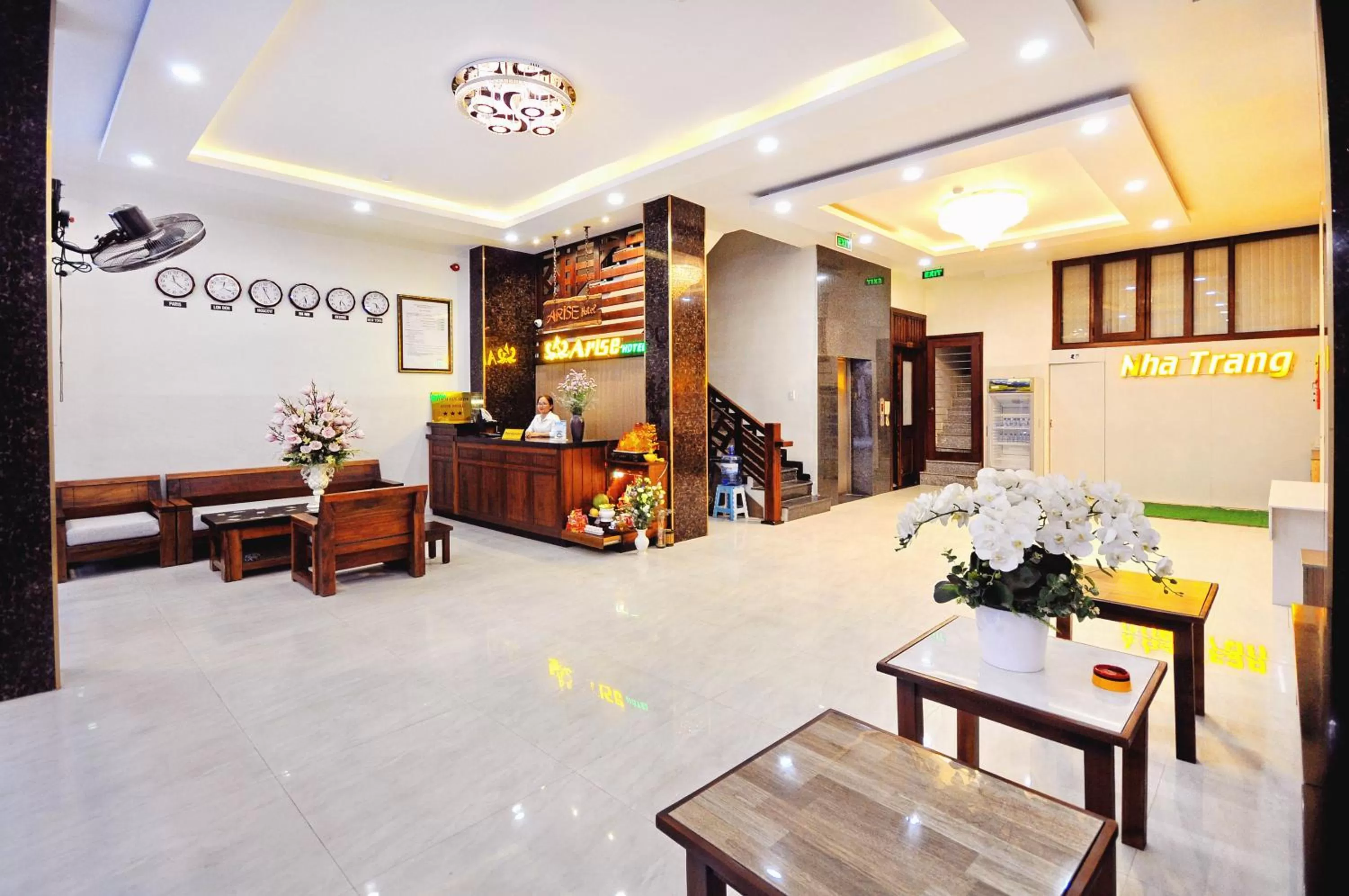 Lobby or reception in Arise Seaside Hotel