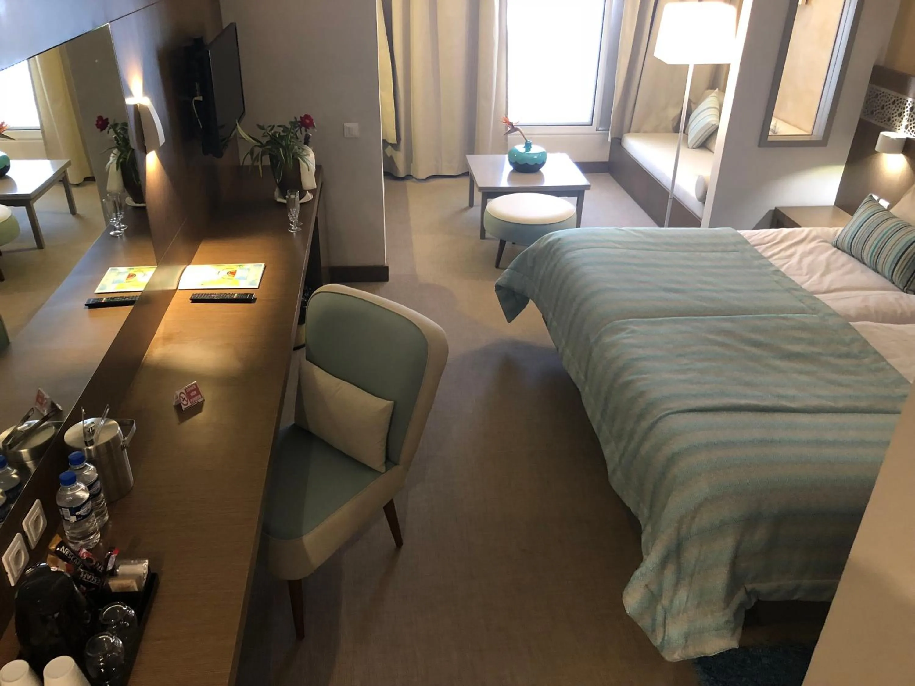 Bed in Hotel La Residence Hammamet