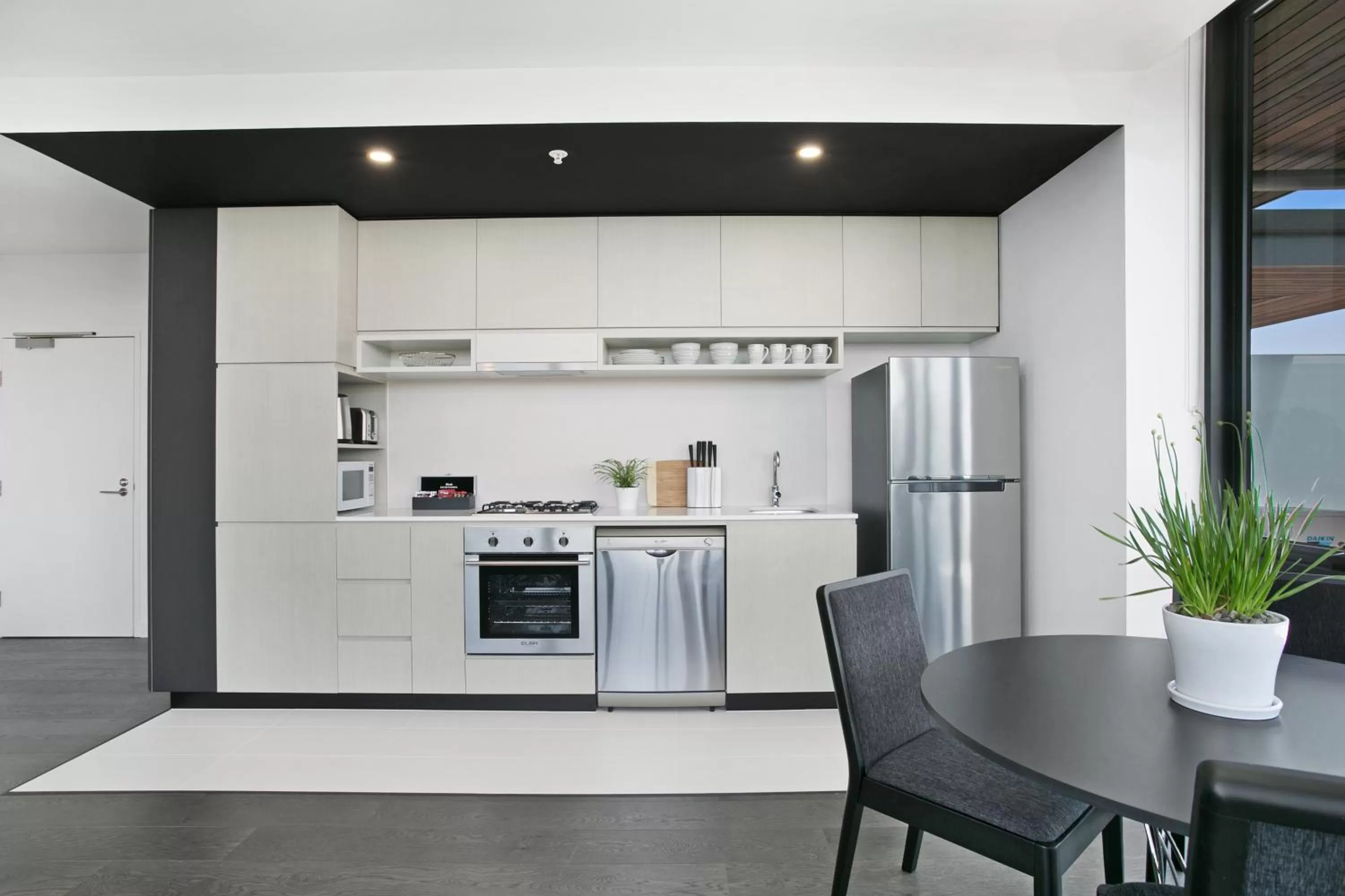 Kitchen or kitchenette in Clayton Serviced Apartments