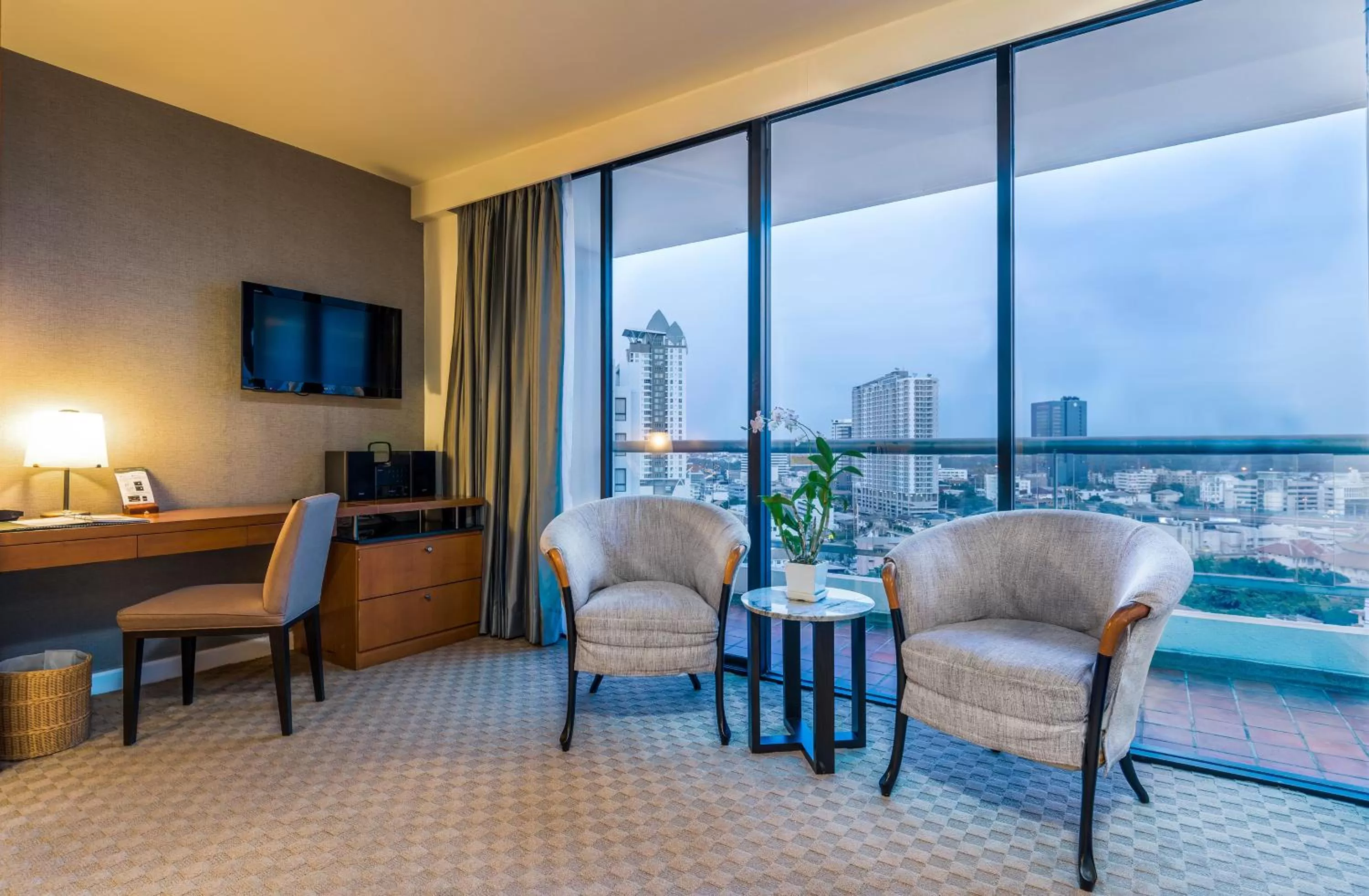 Living room in Chatrium Sathon Bangkok