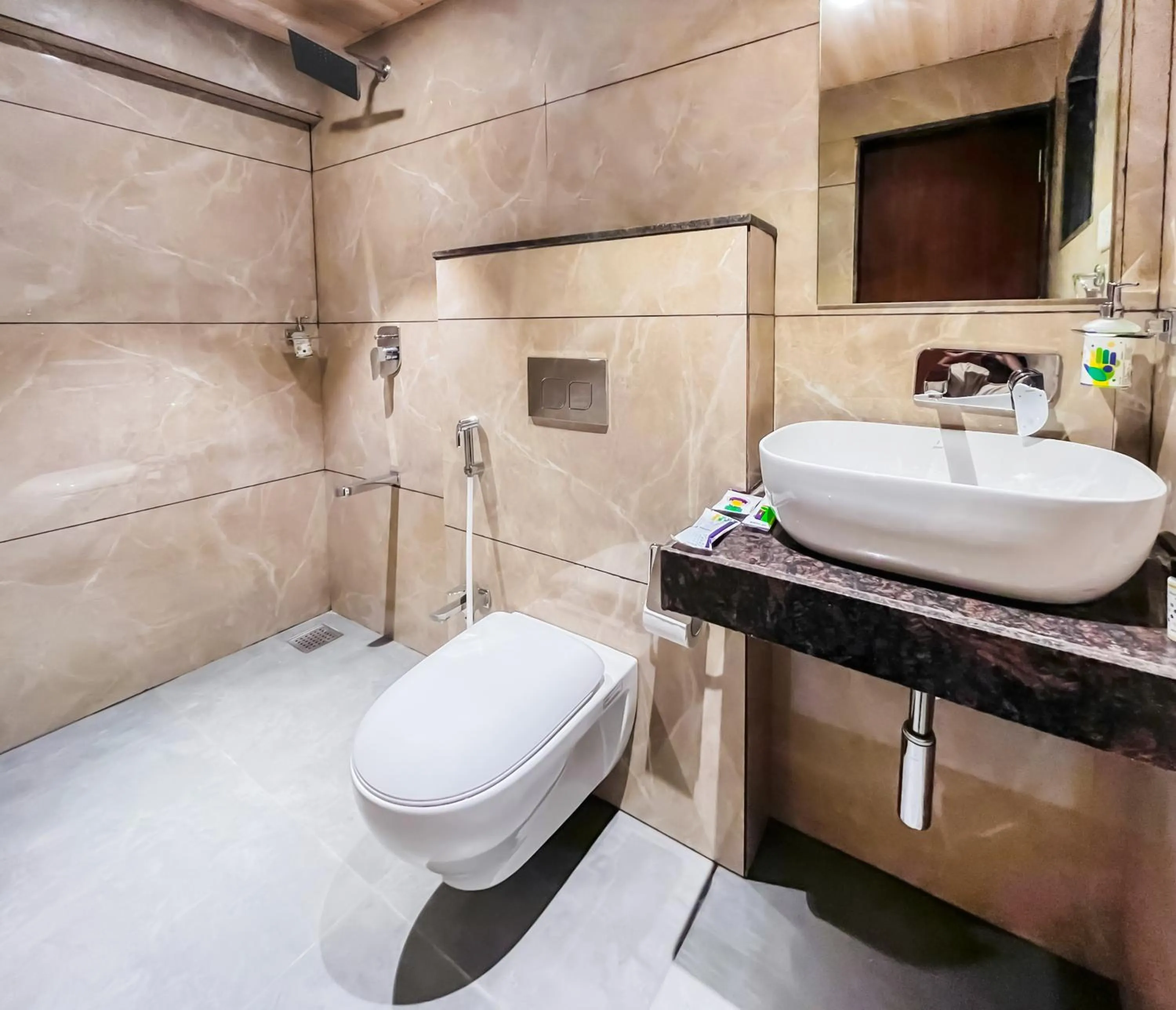 Toilet in Treebo Serenity Inn, Koregaon Park