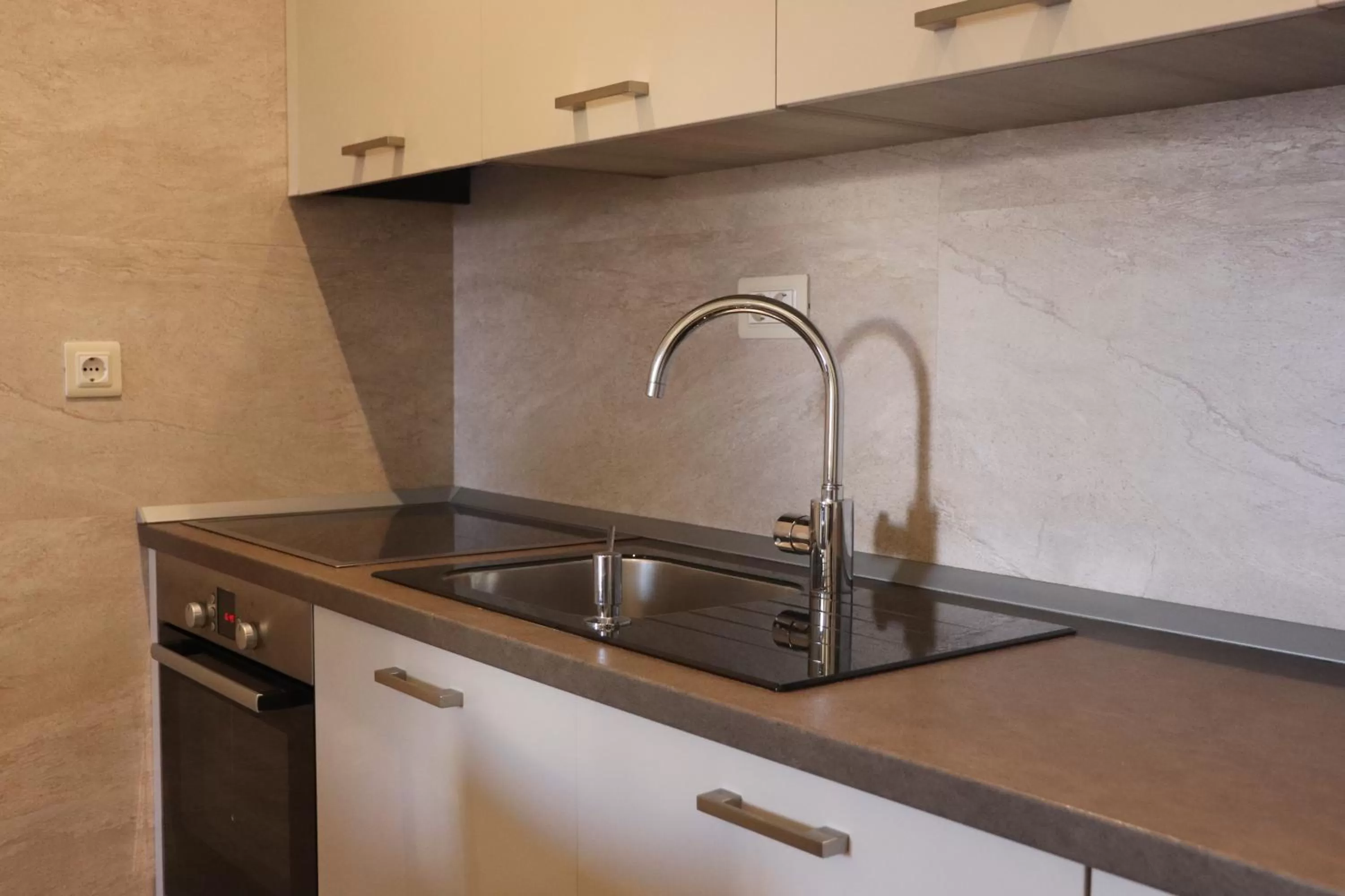 Kitchen or kitchenette in Hotel Villa Gracia