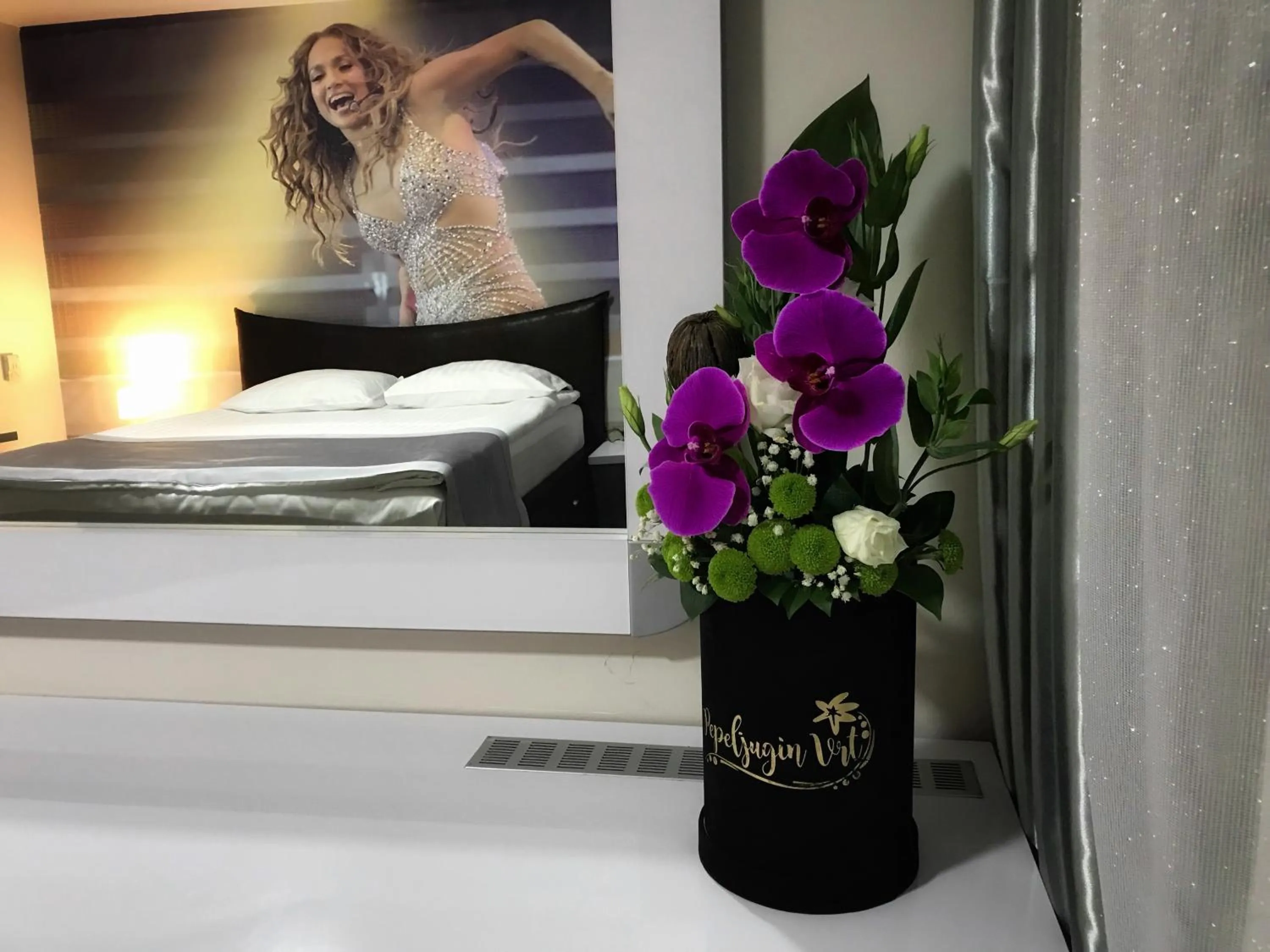 Bedroom in Garni Hotel Hollywoodland Wellness & Aquapark